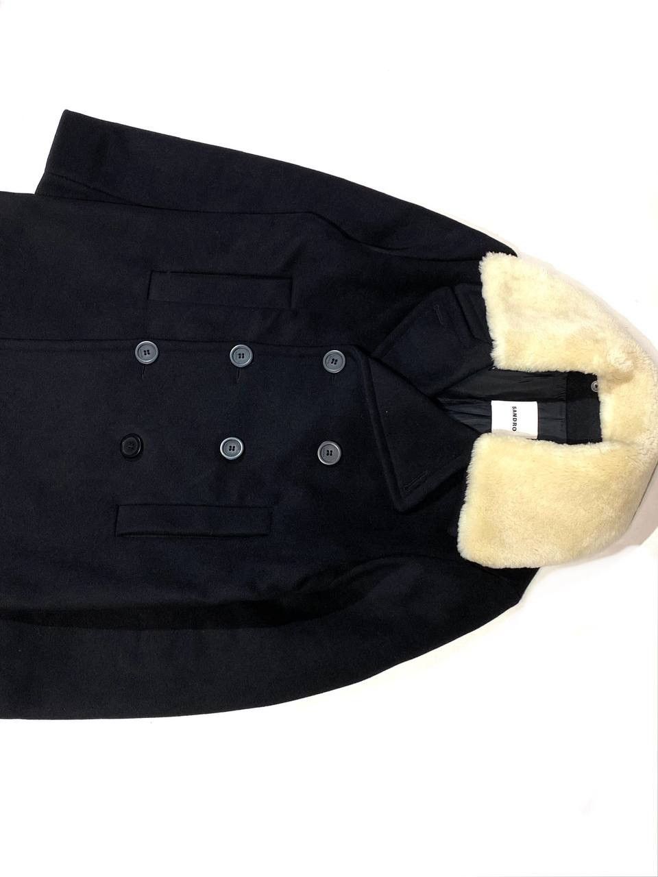 Sandro Sandro Paris Wool Coat Men Jacket Size US S / EU 44-46 / 1 - 7 Thumbnail