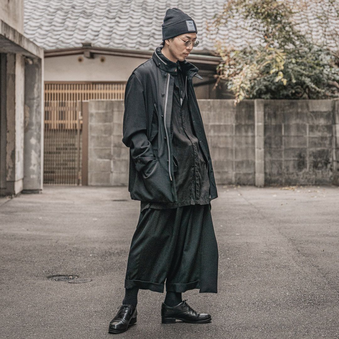 Yohji Yamamoto Yohji Yamamoto Pour Homme - W/Gabardine Mackin Pants Size US 30 / EU 46 - 5 Thumbnail
