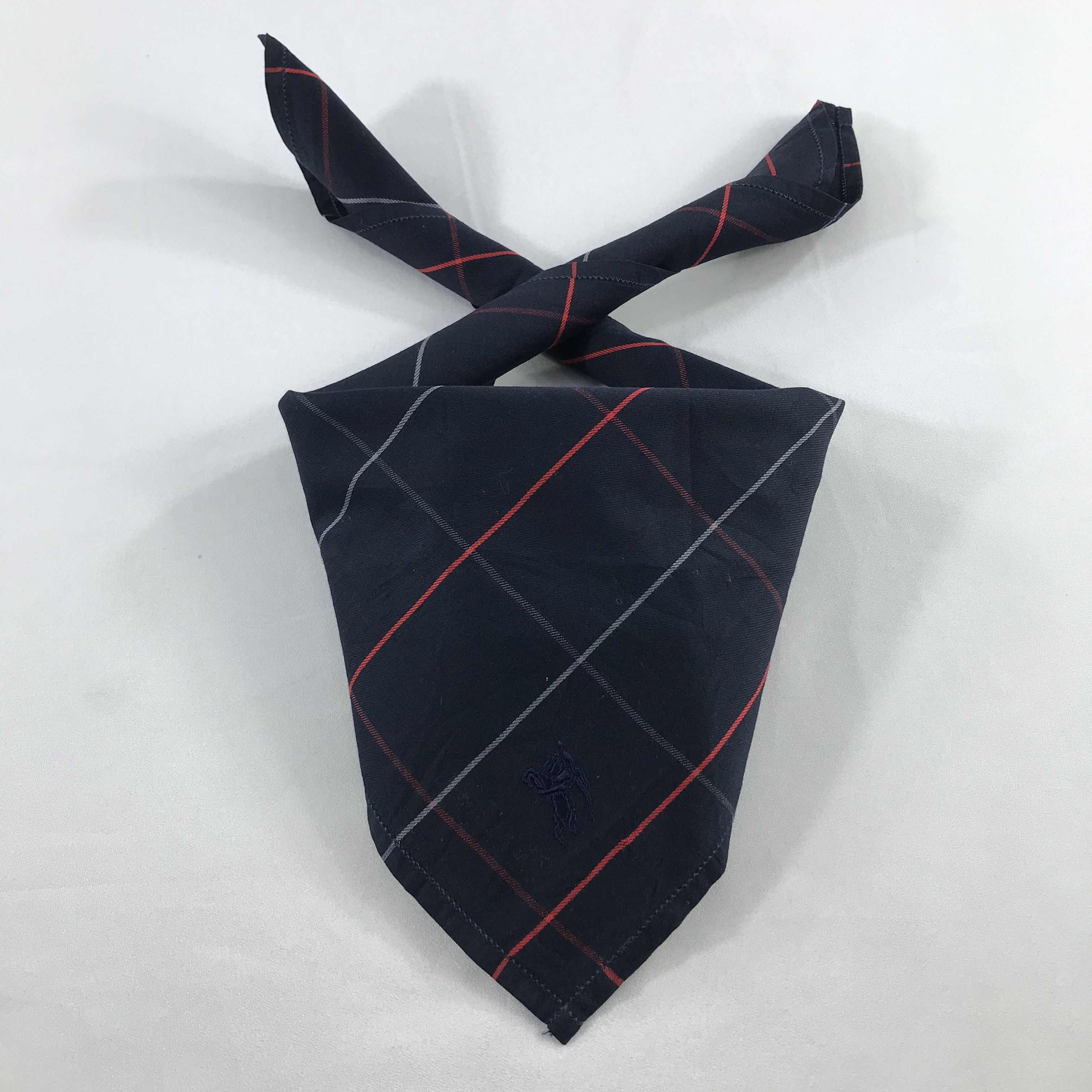 Burberry × Vintage Burberry Bandana / Handkerchief / Neckerchief - S2564 Size ONE SIZE - 4 Thumbnail