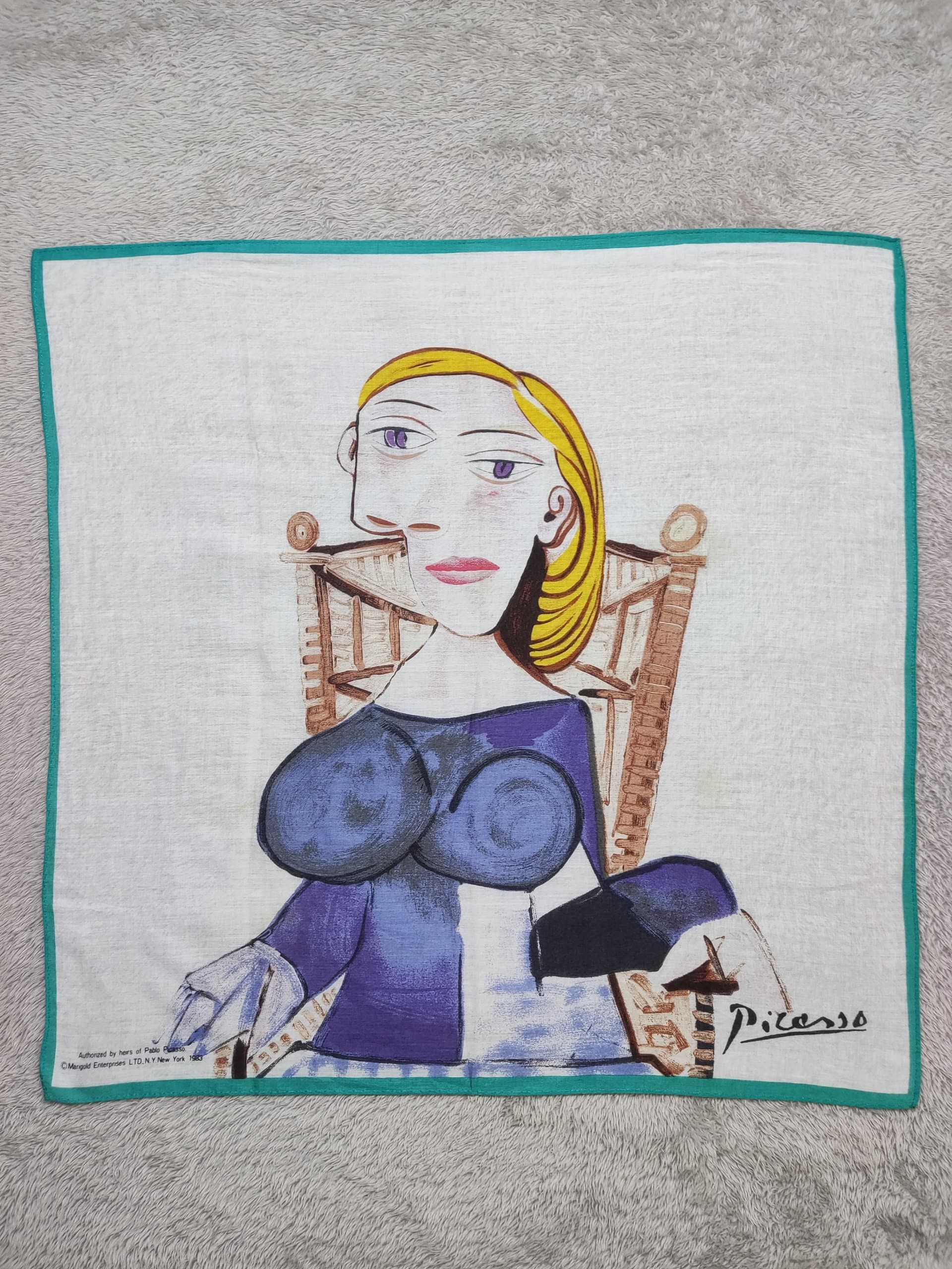 Vintage Vintage Rare Art Pablo Picasso- Fiorucci Designer Collection Size ONE SIZE - 2 Thumbnail