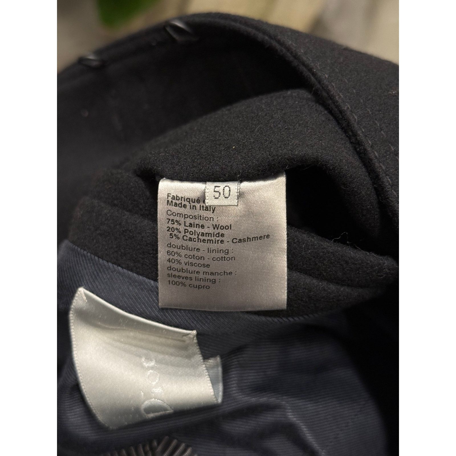 Dior A/W2006 Dior by Hedi Slimane runway military coat Size US M / EU 48-50 / 2 - 10 Thumbnail