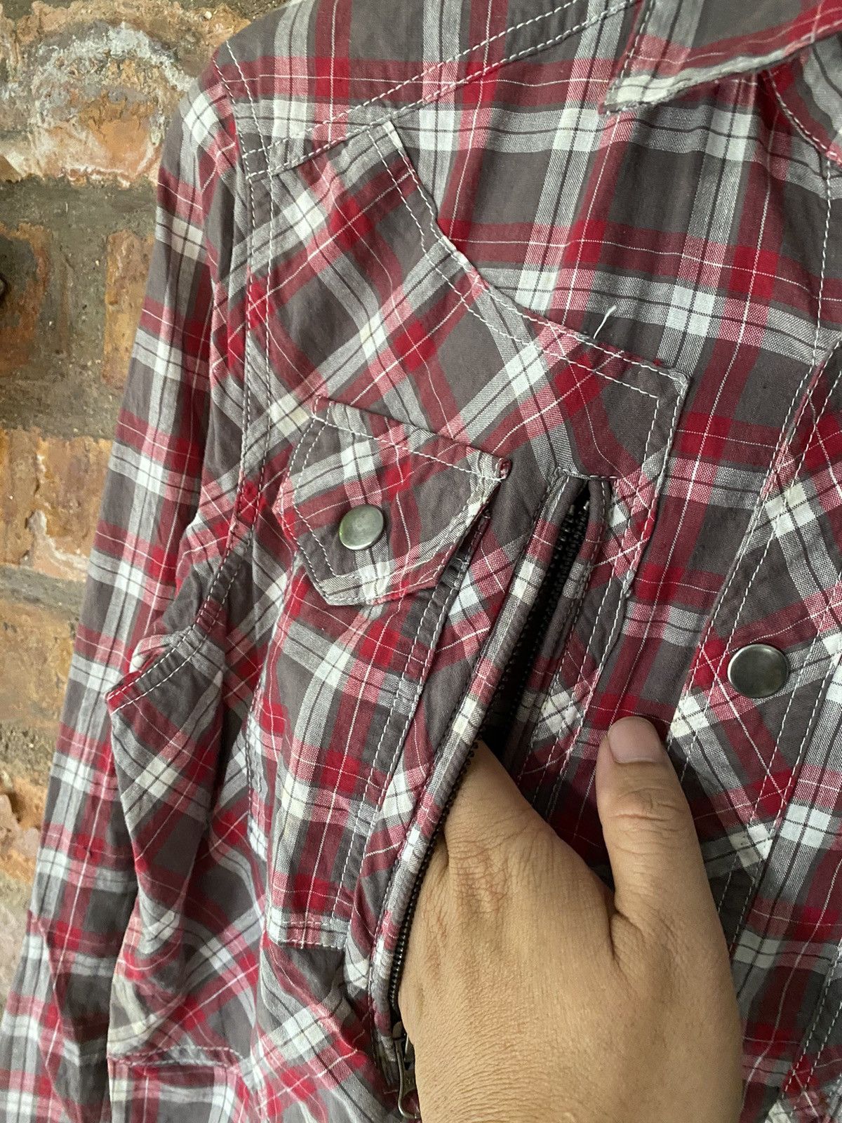 General Research × Japanese Brand × PPFM 2000s PPFM Multi pocket bondage shirt Size US S / EU 44-46 / 1 - 7 Thumbnail