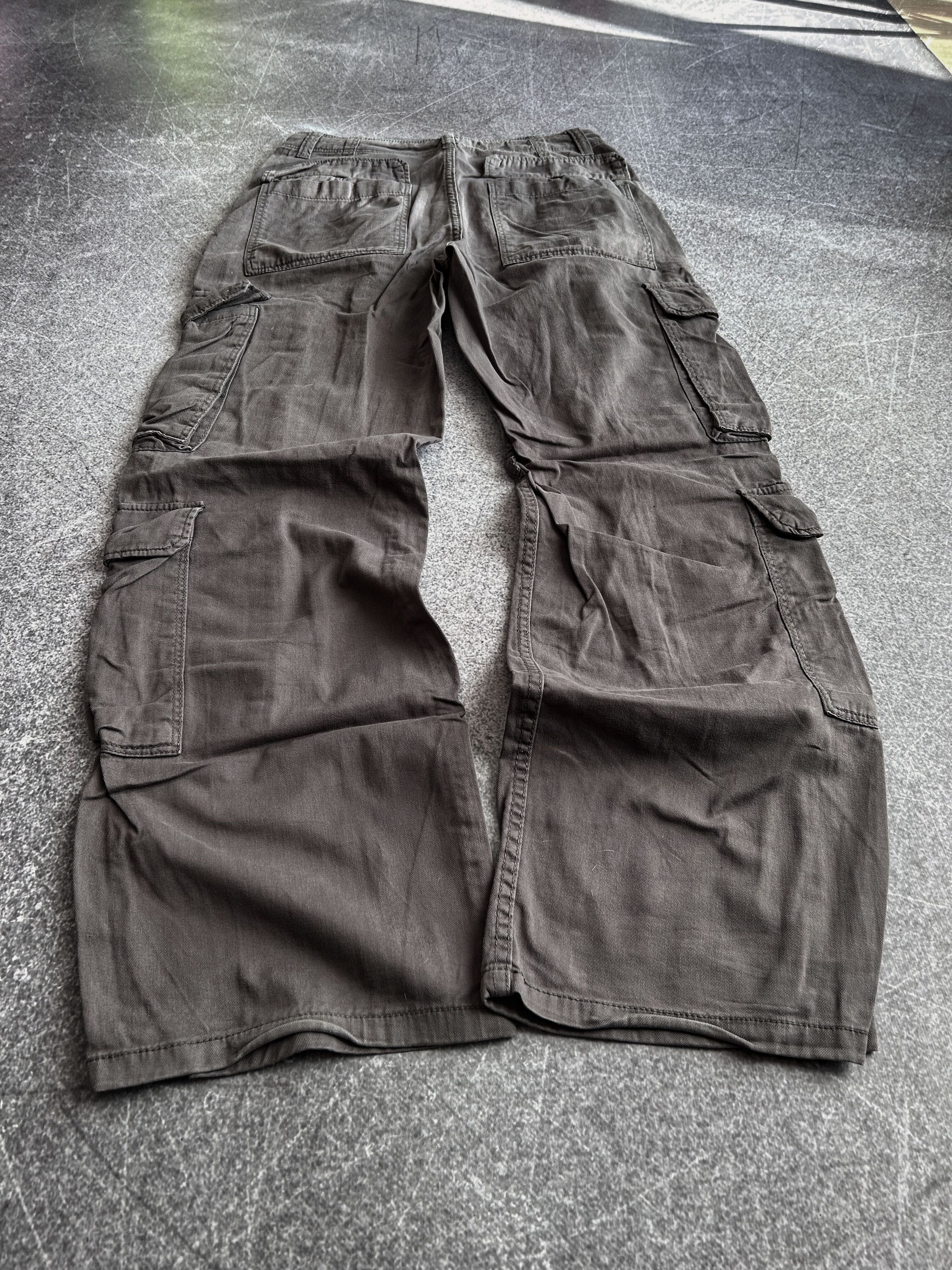 Other VTG Rick Owens Junya Watanabe Style Washed Cargo Jeans 90s Size US 30 / EU 46 - 2 Thumbnail