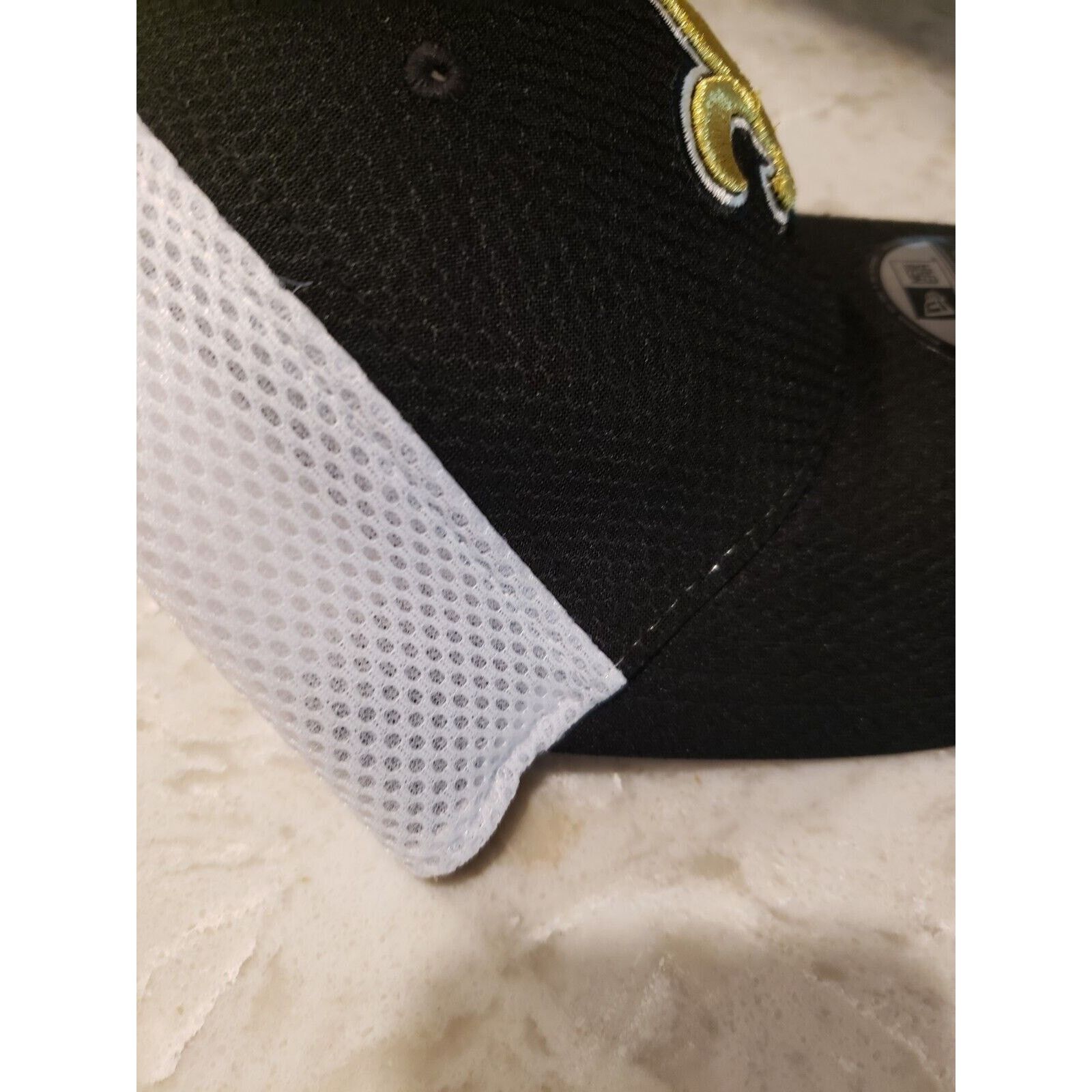 New Era New Orleans Saints Hat Cap Fitted Black M/L 39Thirty New Era Size ONE SIZE - 2 Thumbnail