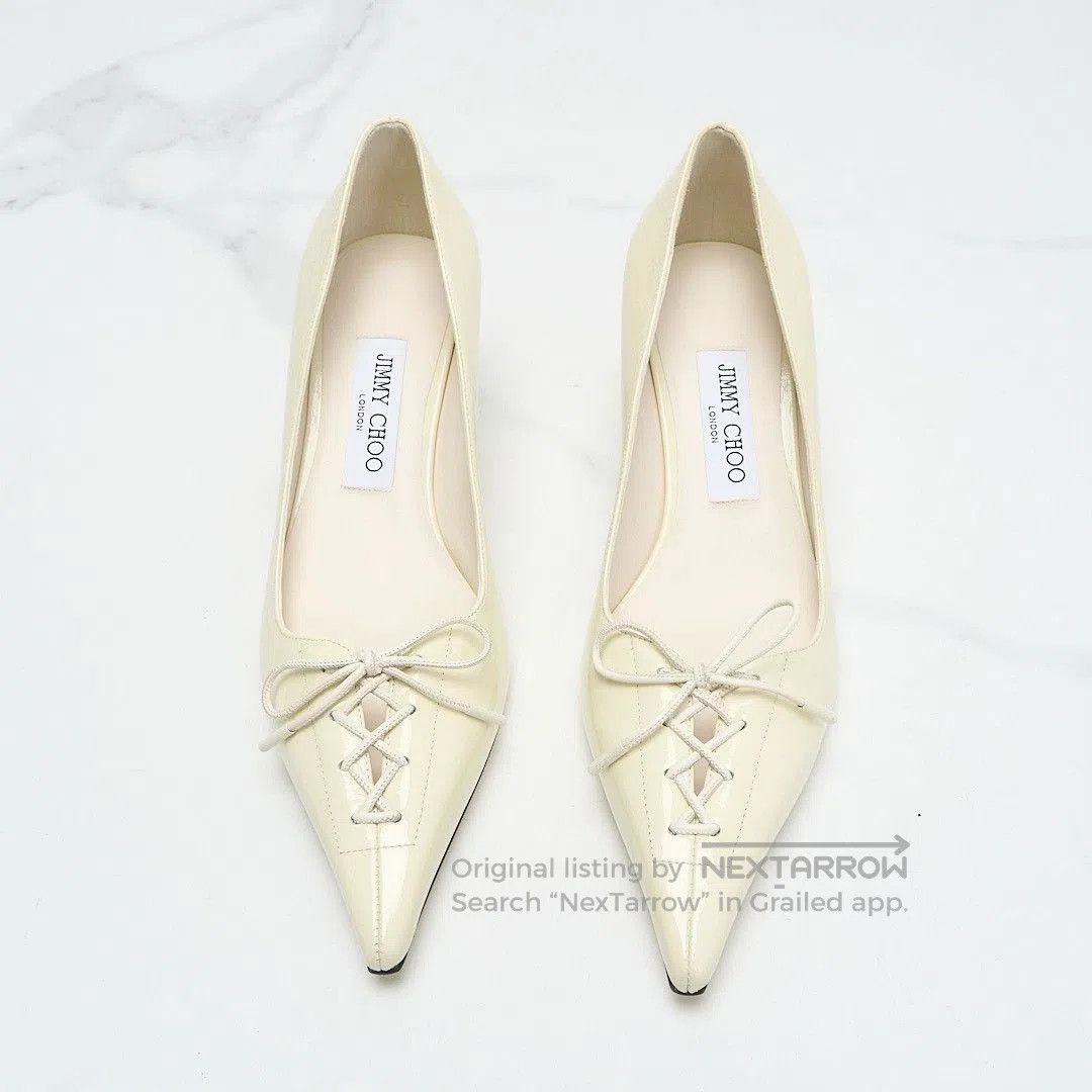 Jimmy Choo Jimmy Choo Women's Scarlett 50 Strappy Heels. Size US 5 / IT 35 - 3 Thumbnail