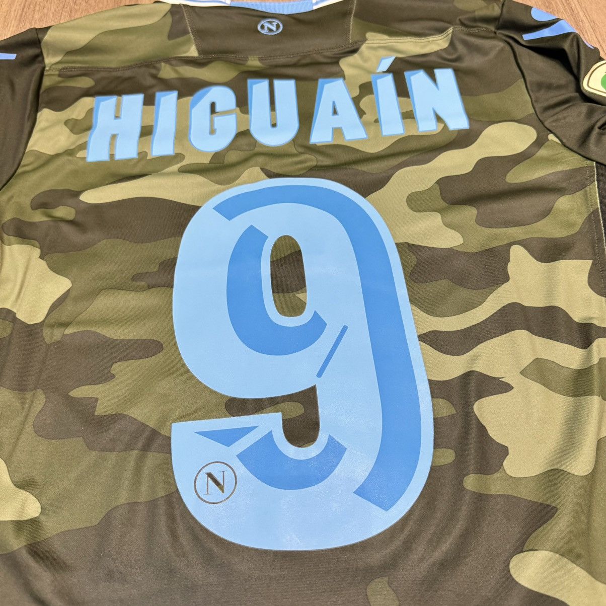 Macron Napoli 13/14 player issue away shirt #9 Higuain (bnwt) Size US M / EU 48-50 / 2 - 4 Thumbnail