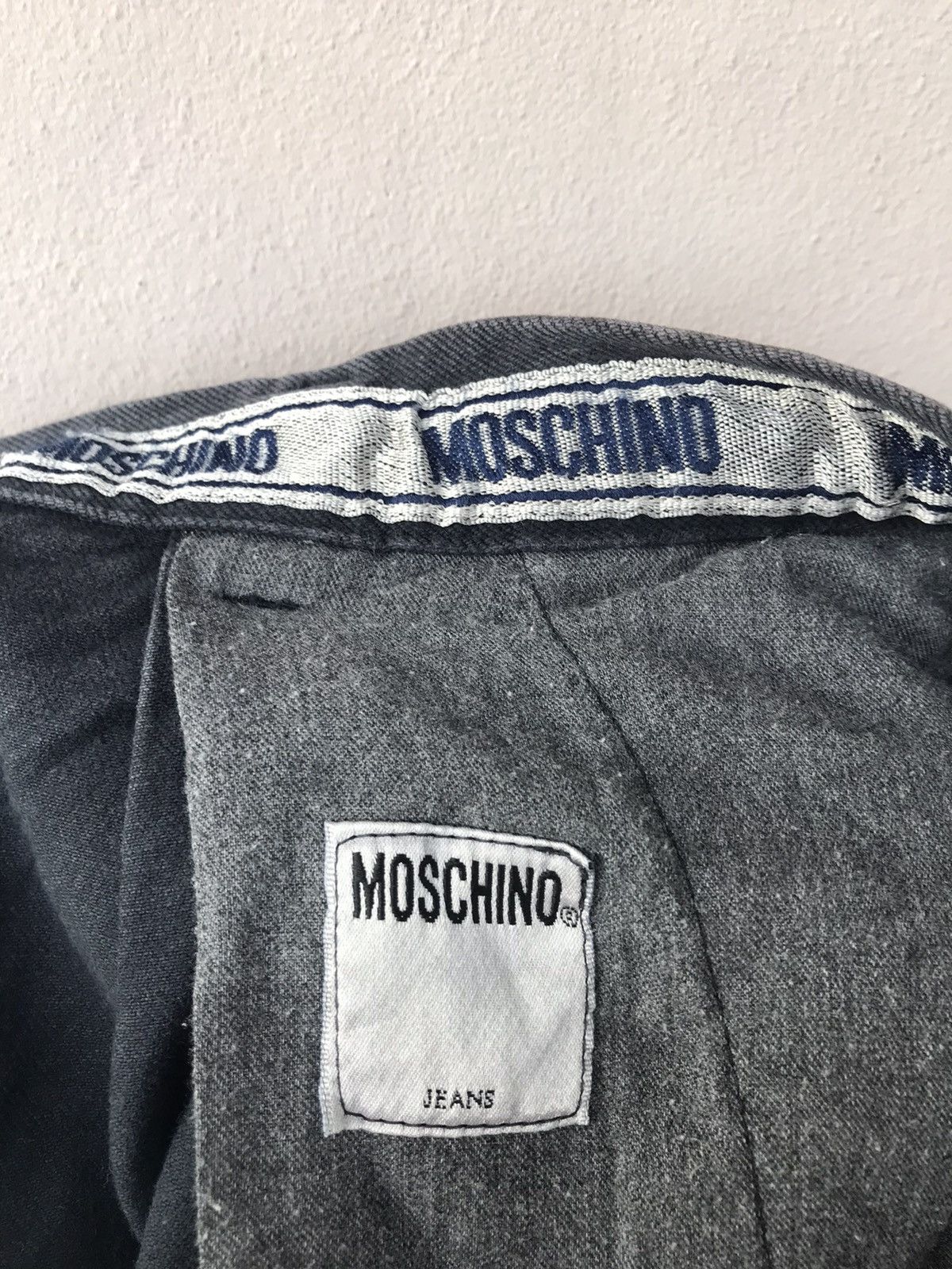 Moschino Vintage Moschino Distressed Slack Jeans Pants Size US 31 - 13 Thumbnail