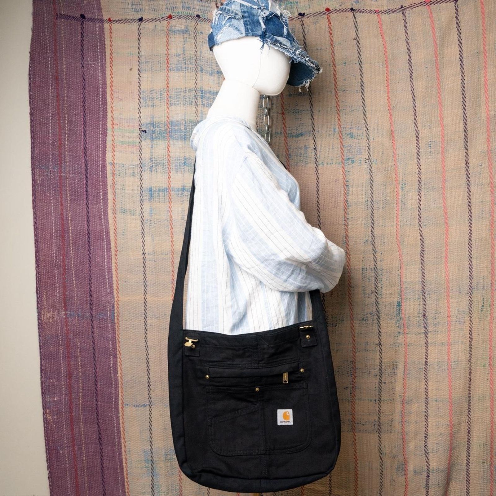 Carhartt Custom upcycled carhartt tote bag / crossbody bag Size ONE SIZE - 2 Thumbnail