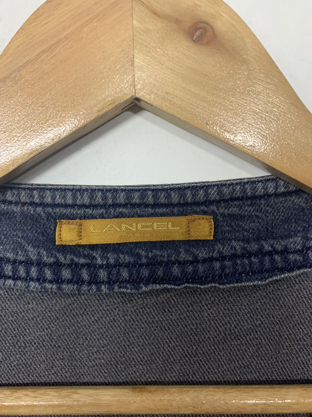 Lancel Vintage 90's Lancel Denim Vests Size US L / EU 52-54 / 3 - 5 Thumbnail