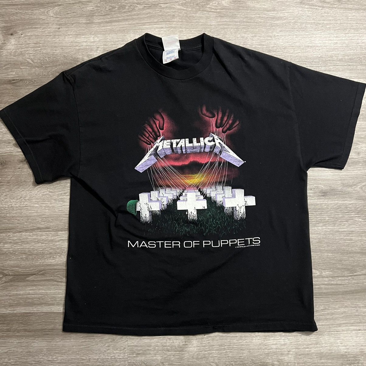 Metallica × Vintage Vintage Metallica Master Of Puppets T-Shirt Size US XL / EU 56 / 4 - 2 Thumbnail