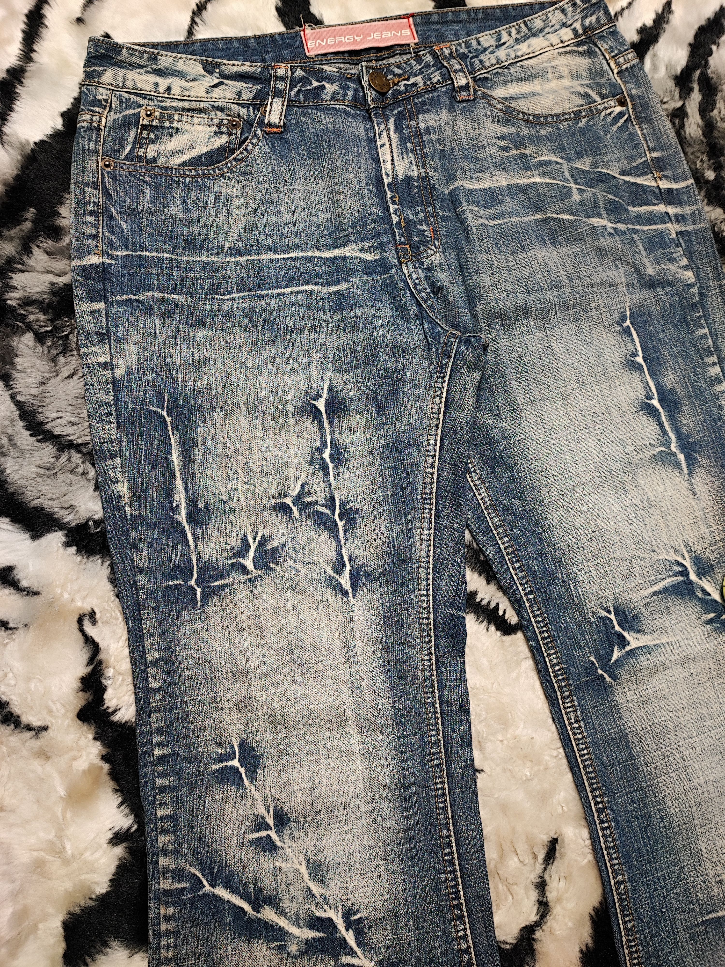 Japanese Brand × Vintage Flare Bootcut Denim by Energy Size US 34 / EU 50 - 6 Thumbnail