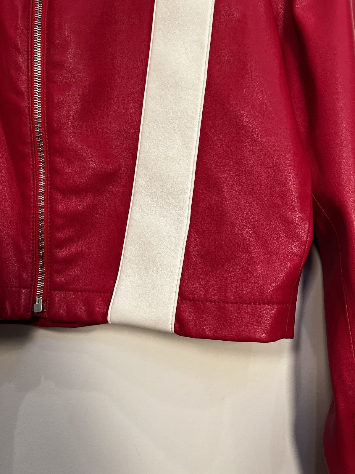 Mowalola Mowalola Faux Leather Cross Jacket (unisex) Size US L / EU 52-54 / 3 - 18 Thumbnail