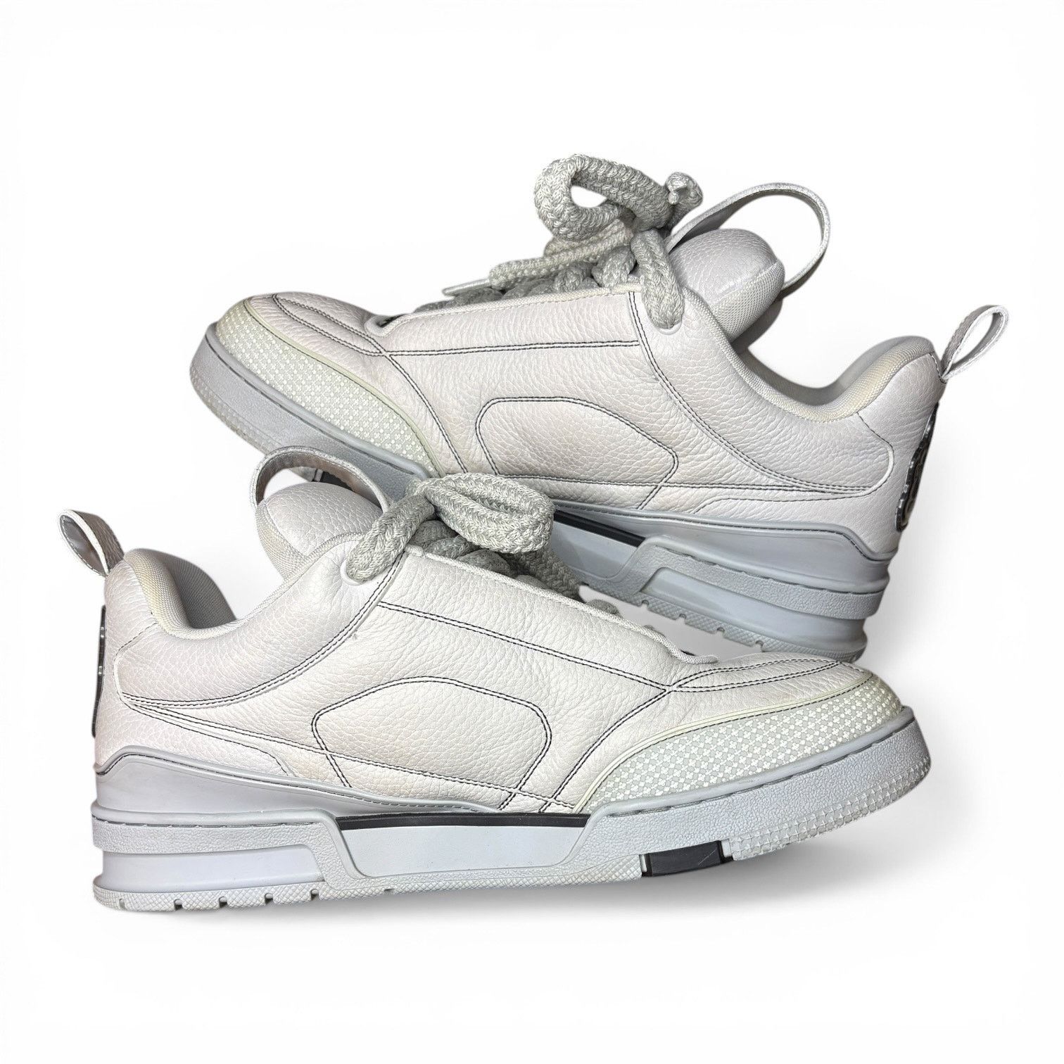 Louis Vuitton Louis Vuitton LV Skate Sneakers Grey | Size 10LV Size US 12 / EU 45 - 7 Thumbnail