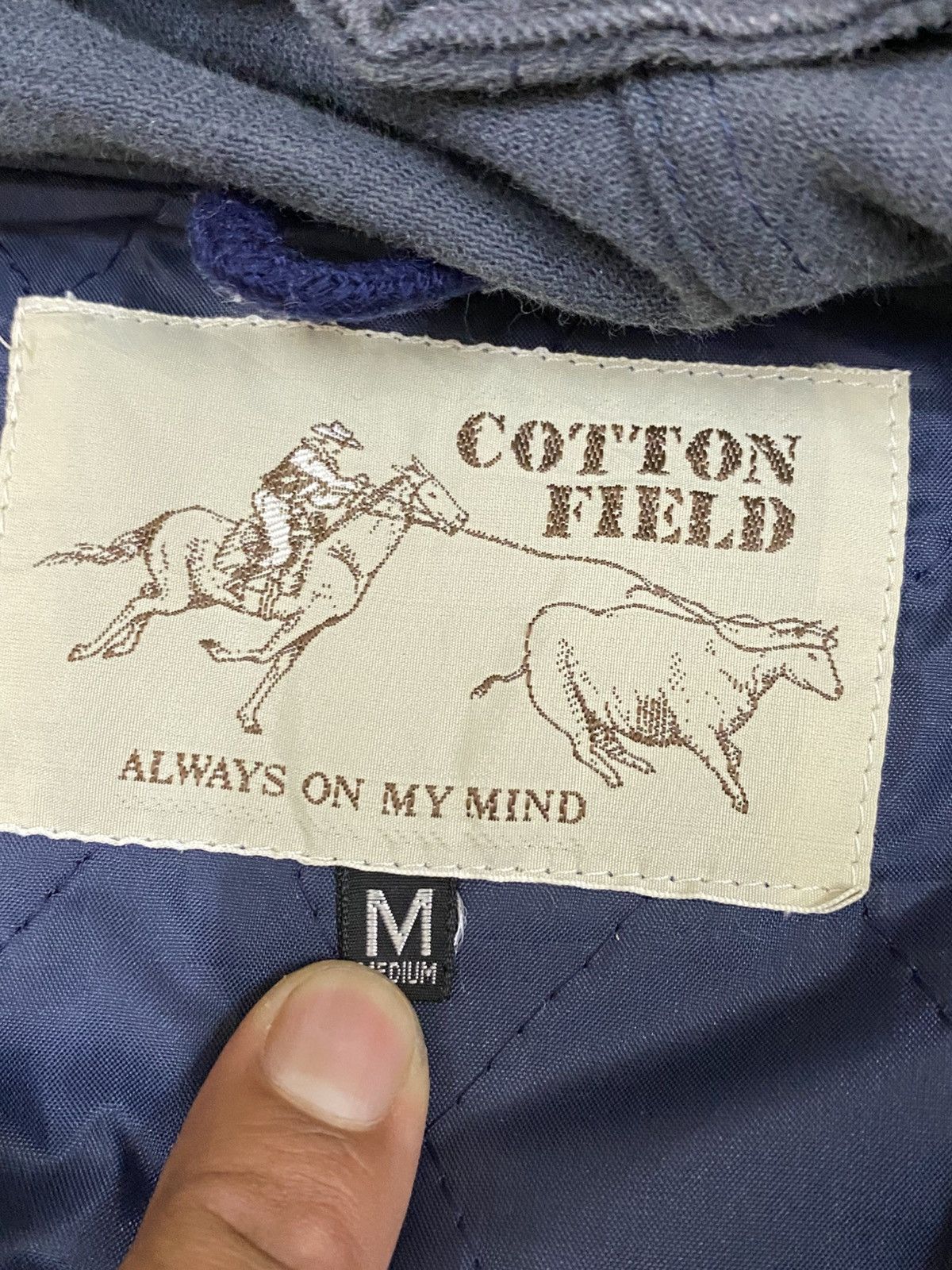 Vintage Vtg Active Jacket - Cotton Field Size US L / EU 52-54 / 3 - 9 Thumbnail