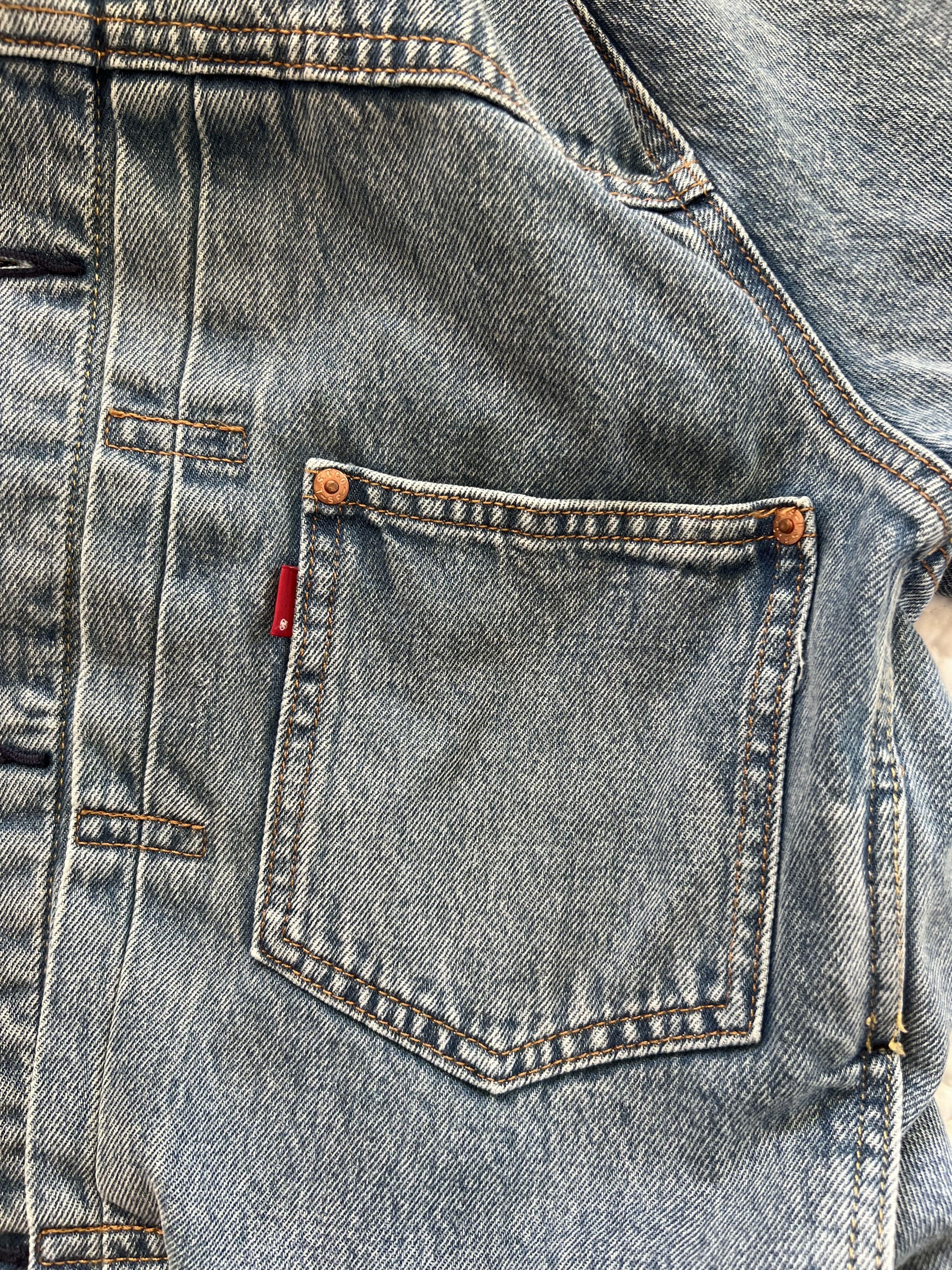 Designer × Levi's × Levi's Vintage Clothing Demim Levis Jacket Size US M / EU 48-50 / 2 - 3 Thumbnail