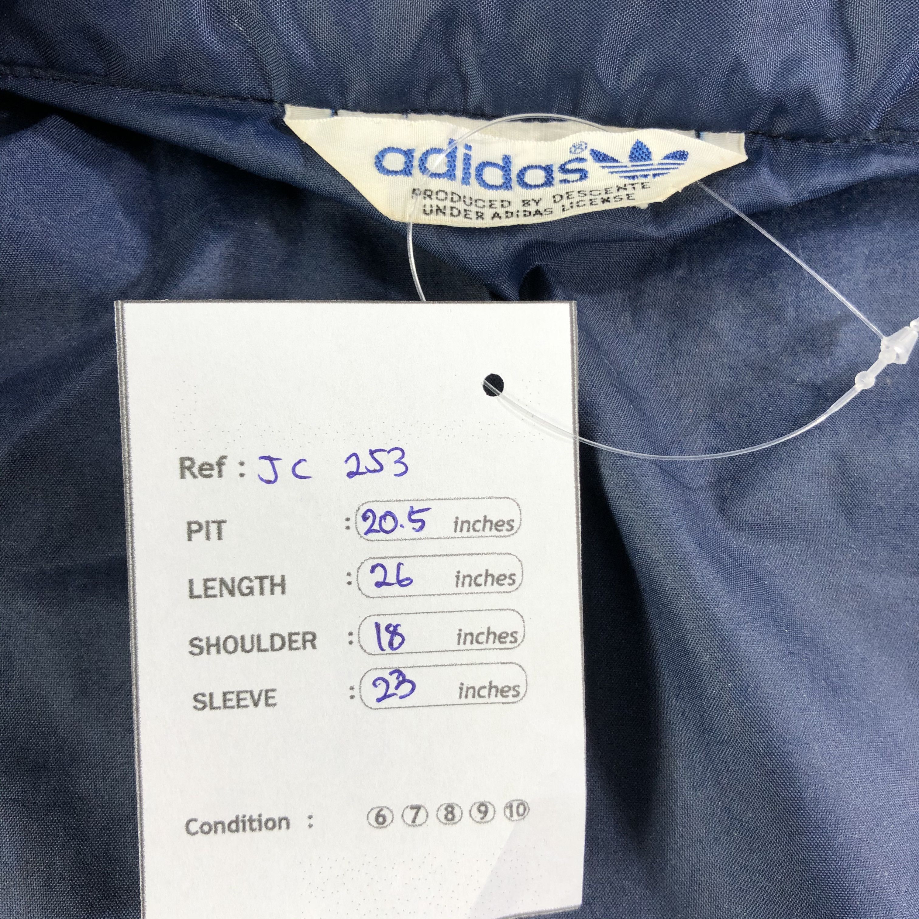 Adidas Vintage Adidas Trefoil Full Zip Windbreaker Jacket -JC253 Size US M / EU 48-50 / 2 - 9 Thumbnail