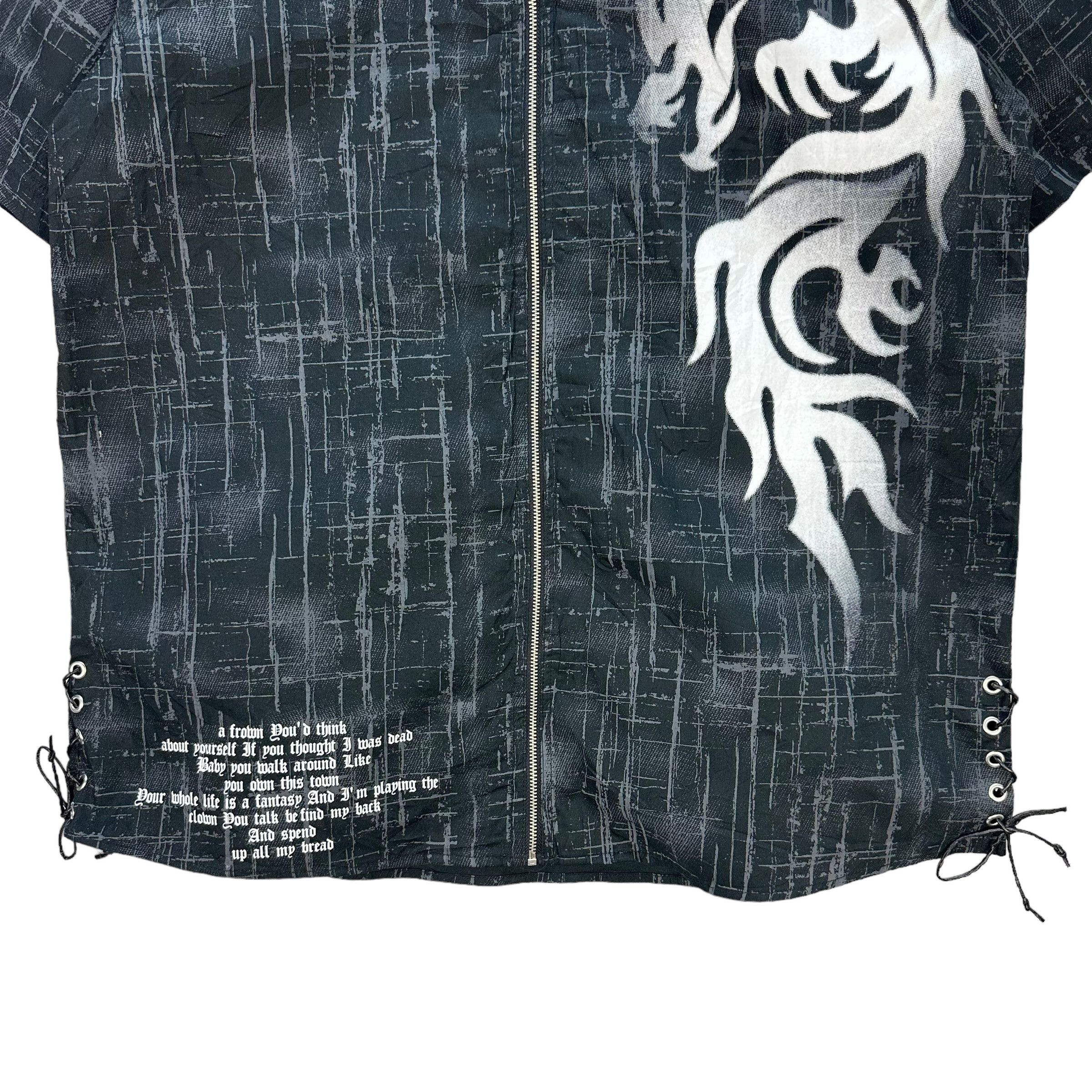 Japanese Brand DJ FREE ZIPPER SHIRTS #7517-151 Size US L / EU 52-54 / 3 - 4 Thumbnail