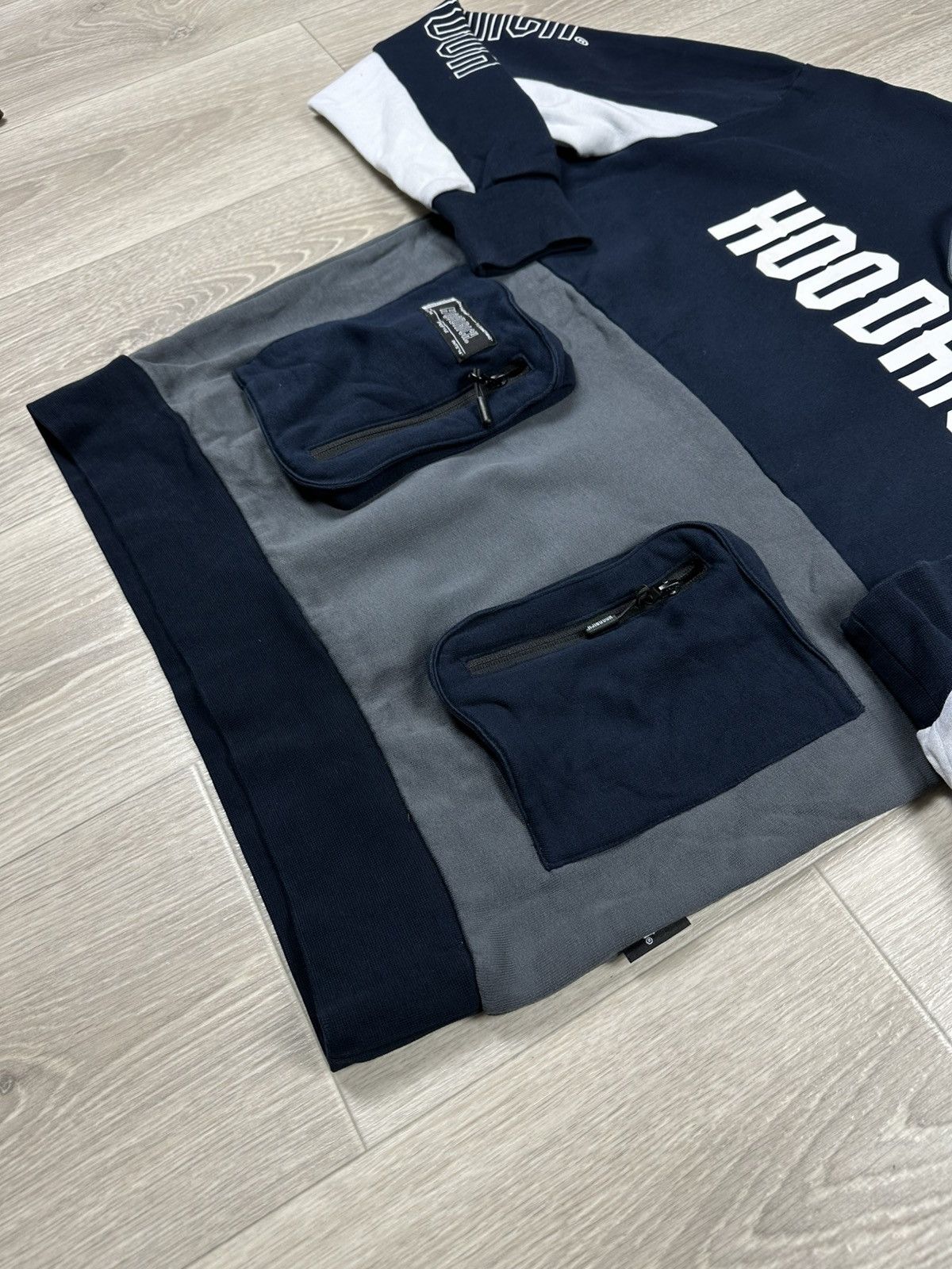 Hoodrich Hoodrich London Multi Pocket Big Logo Hoodie Drill SK8 Size US S / EU 44-46 / 1 - 5 Thumbnail