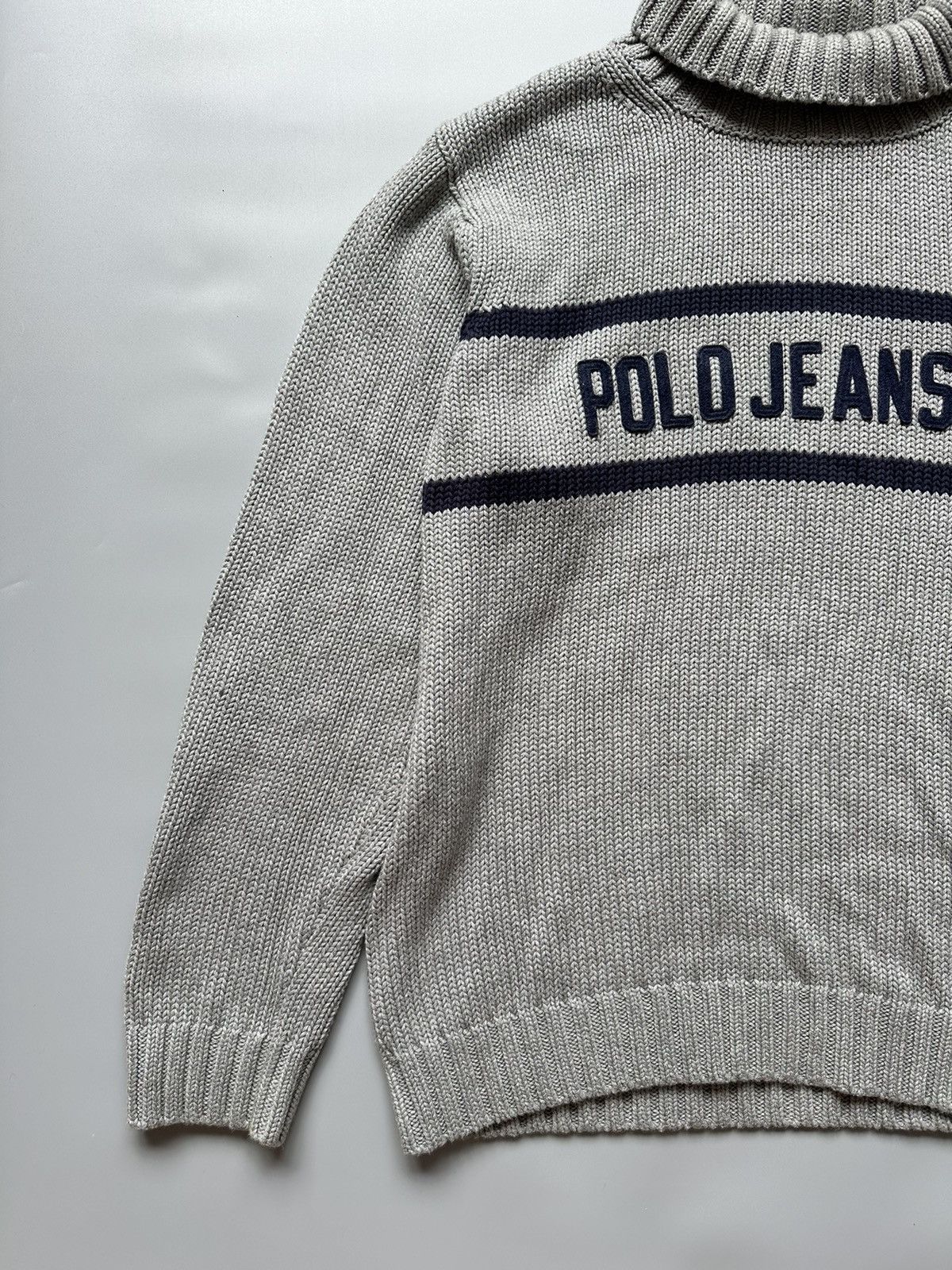 Polo Ralph Lauren Vintage Polo Jeans Sweater Knit Size XL Size US XL / EU 56 / 4 - 3 Thumbnail
