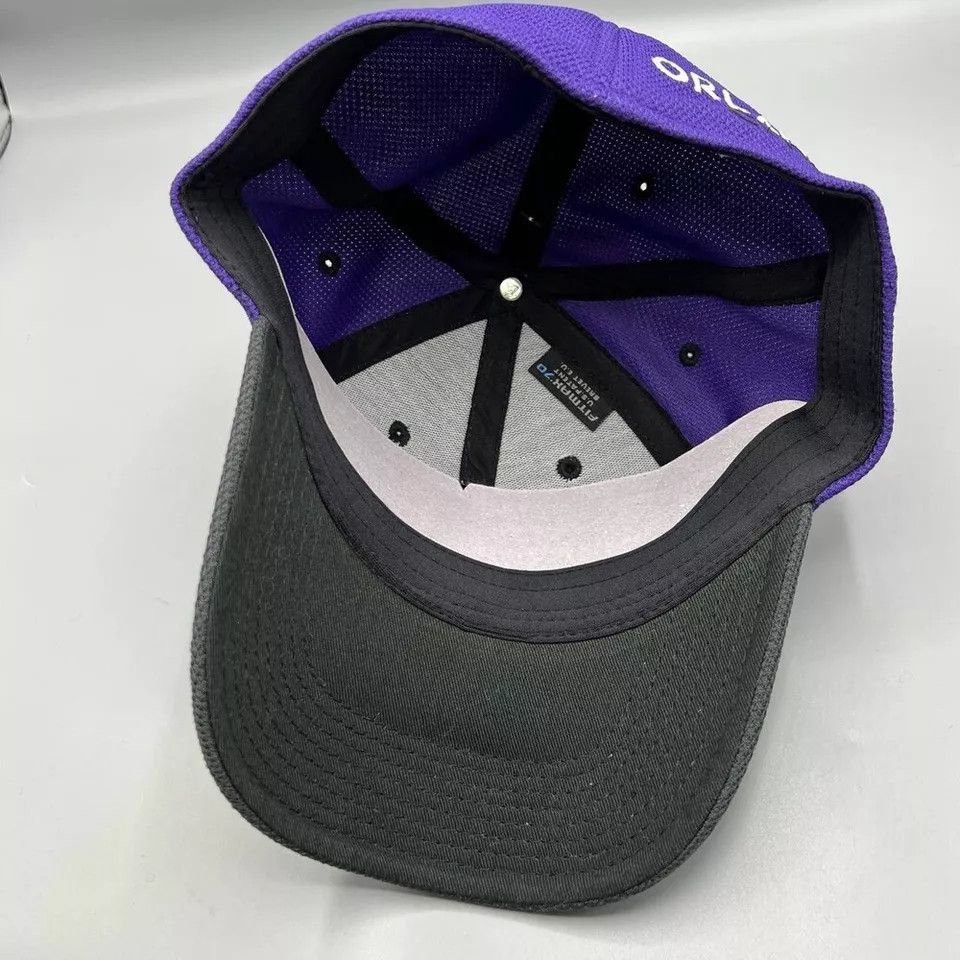 Adidas Orlando City Hat Men S-M Adidas MLS Stretch Fitted Cap New Size ONE SIZE - 4 Thumbnail