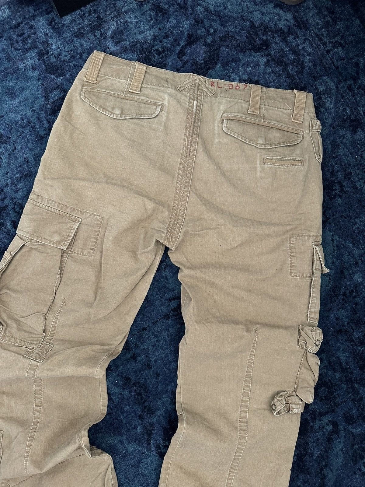 Polo Ralph Lauren Rare early 2000s Polo Ralph Lauren Parachute Cargo Pants Size US 34 / EU 50 - 12 Thumbnail
