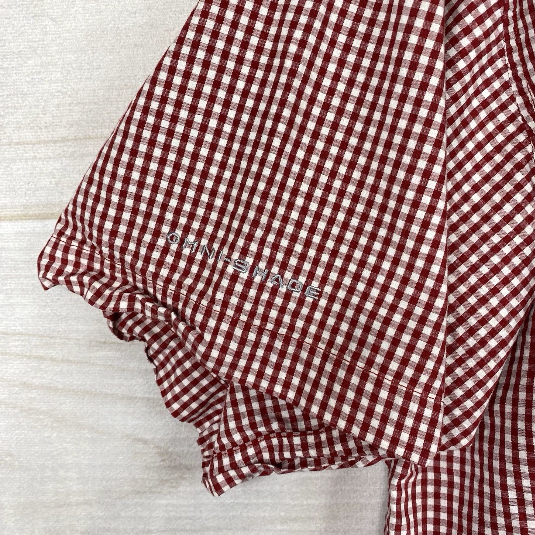 Vintage VINTAGE Columbia PFG Super Bonehead Fishing Shirt Mens XL Red Check Alabama Crimson Tide Size US XL / EU 56 / 4 - 4 Thumbnail