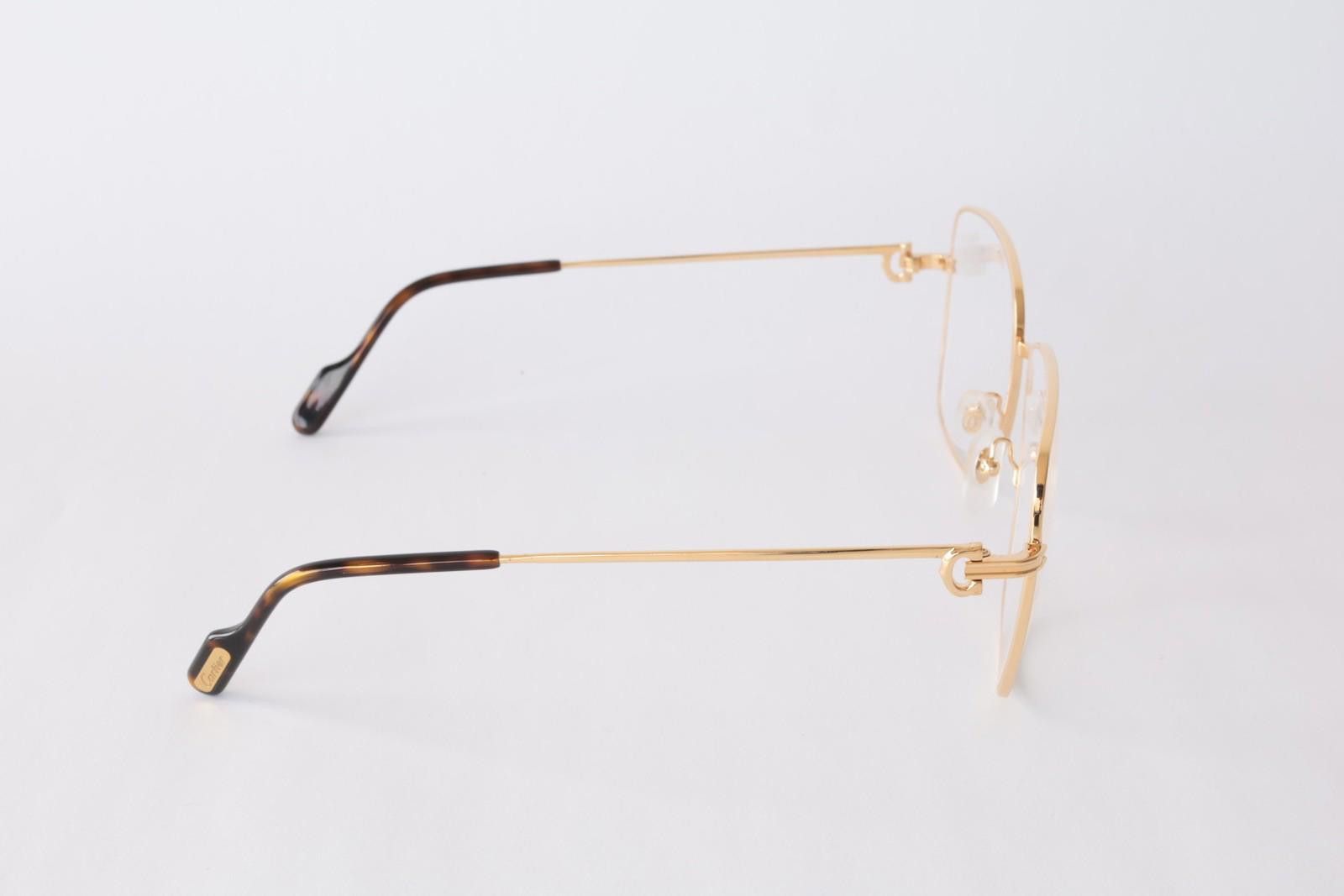 Cartier New Cartier eyewear optical eyeglasses CT0253O 002 gold Size ONE SIZE - 7 Thumbnail
