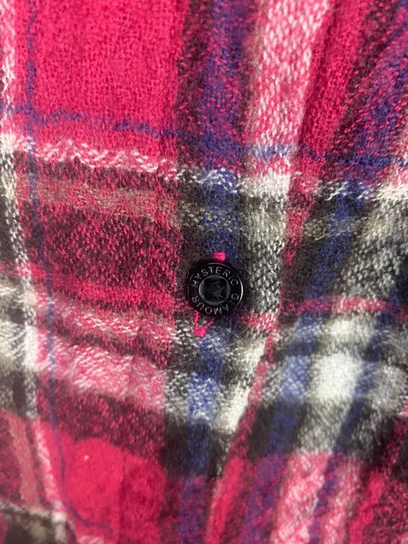 Flannel × Hysteric Glamour Hysteric glamour wool button up turtleneck shirt Size S / US 4 / IT 40 - 11 Thumbnail