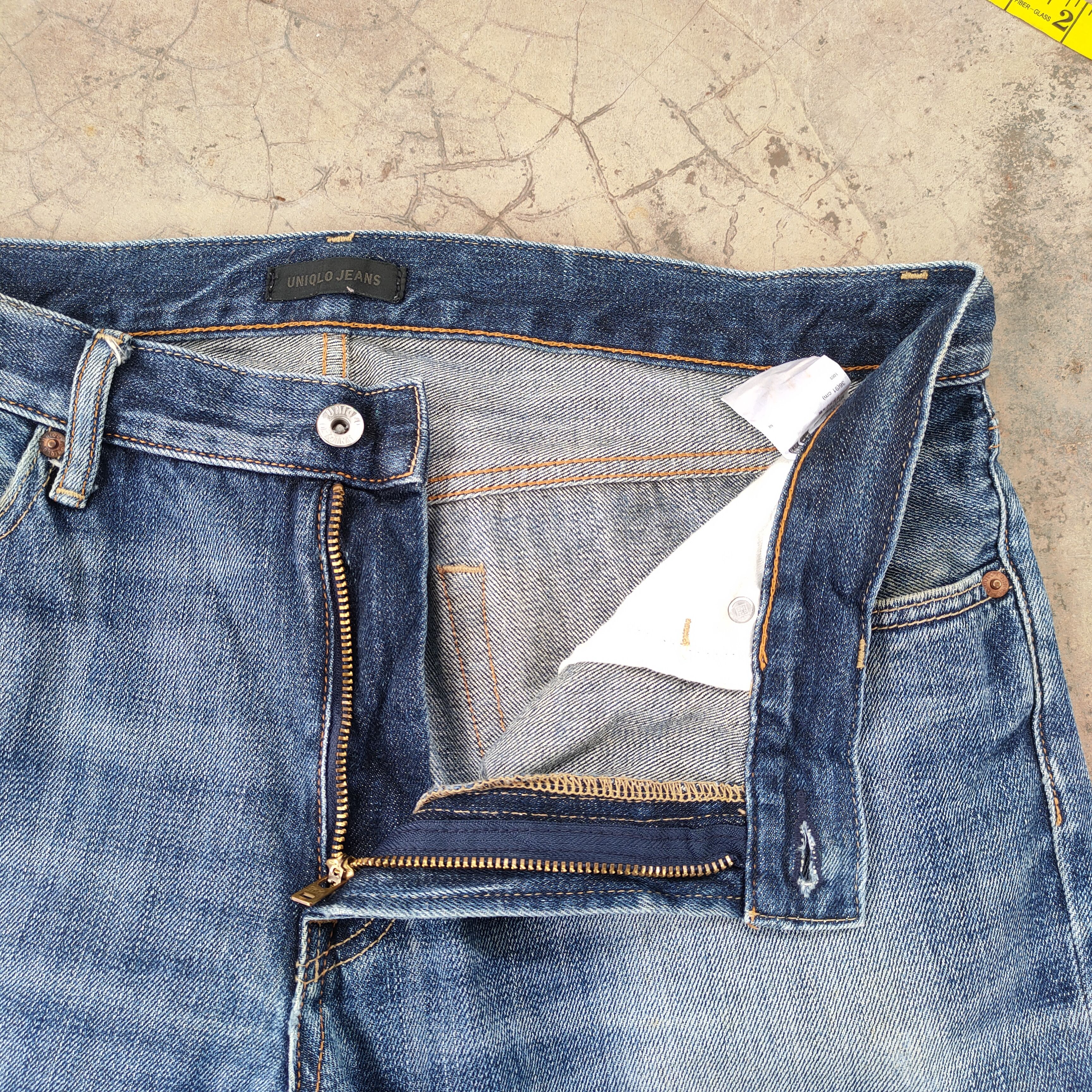 Japanese Brand × Jean × Vintage VINTAGE JAPANESE FADED RIPPED JEANS DENIM PANTS Size US 37 - 10 Thumbnail
