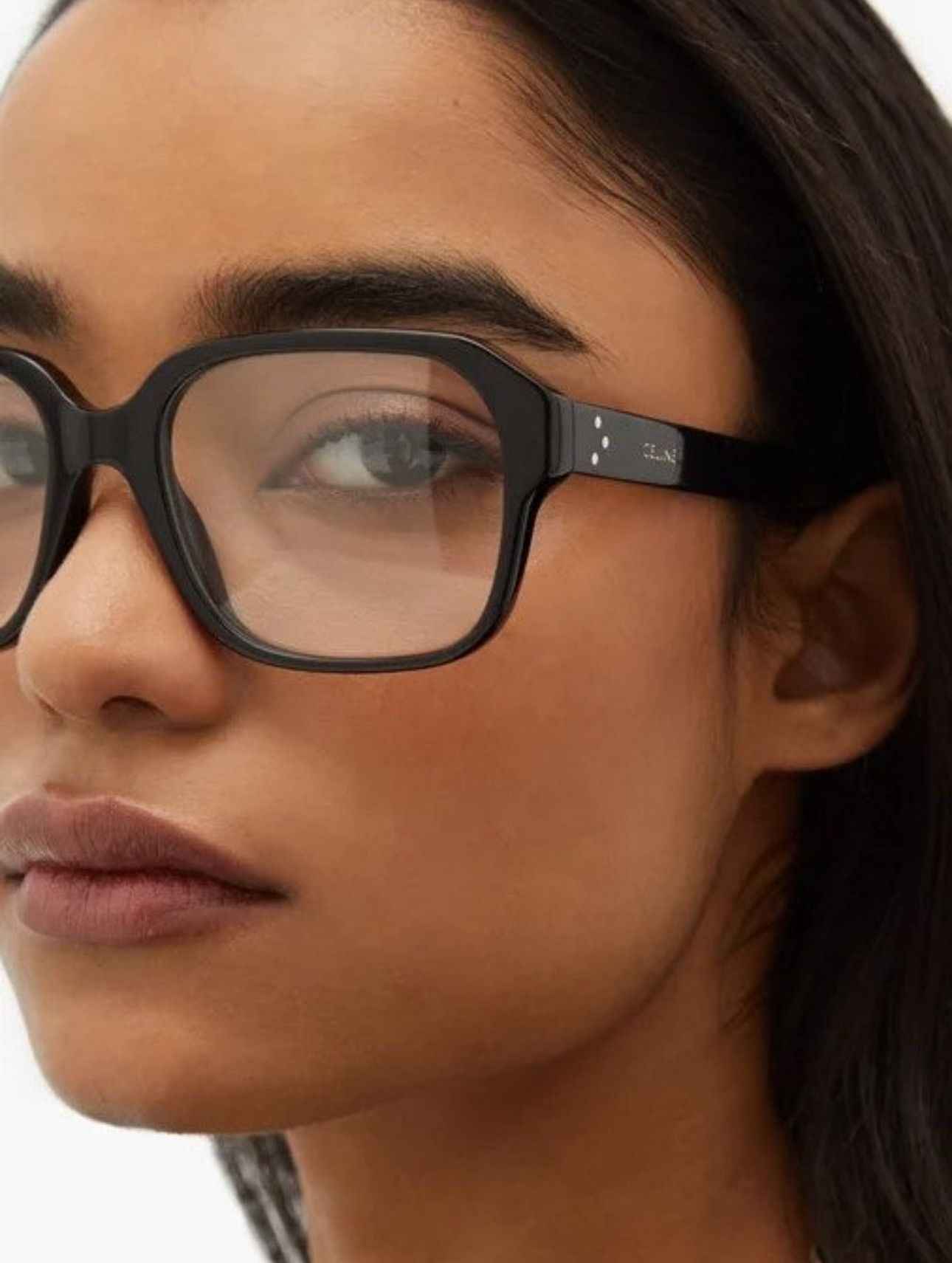 Celine Celine Eyeglasses CL50096I 74 Shiny Transparent Terracotta Size ONE SIZE - 12 Thumbnail