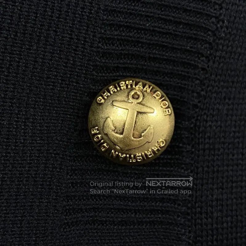 Dior Dior Black Wool Casual Pants XS . Size 22" - 3 Thumbnail