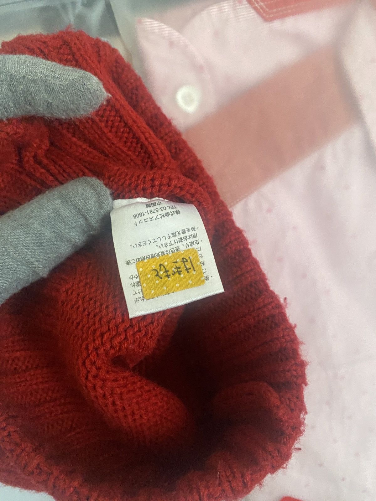 Japanese Brand Devil Horn Beanie Like Comme Des Garcons Beanie Size ONE SIZE - 4 Thumbnail