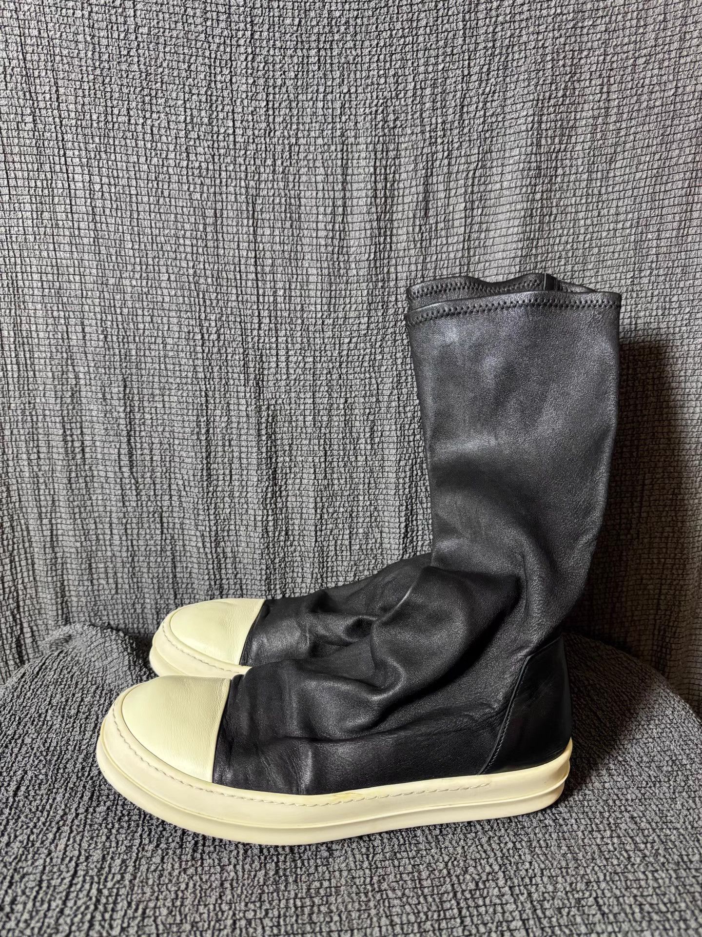 Rick Owens Rick Owens 17SS mainline lambskin "Adonis" boots Size US 8.5 / EU 41-42 - 6 Thumbnail