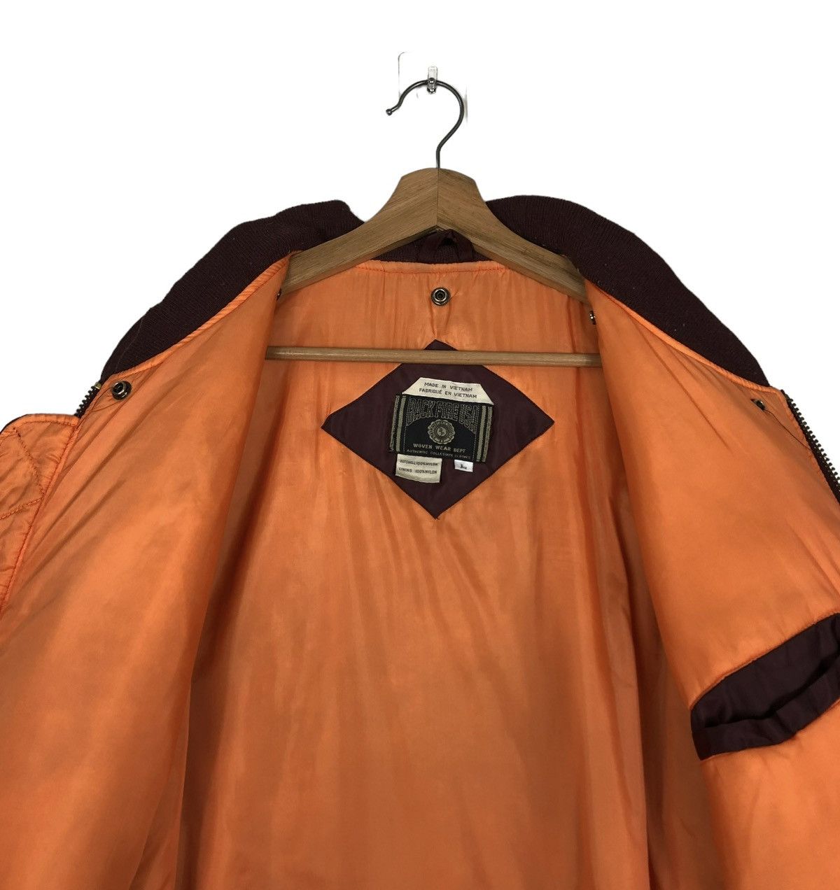 Vintage 🔥VINTAGE BOMBER JACKET MA-1 DESIGN BACK FIRE USA BIG LOGO Size US L / EU 52-54 / 3 - 16 Thumbnail