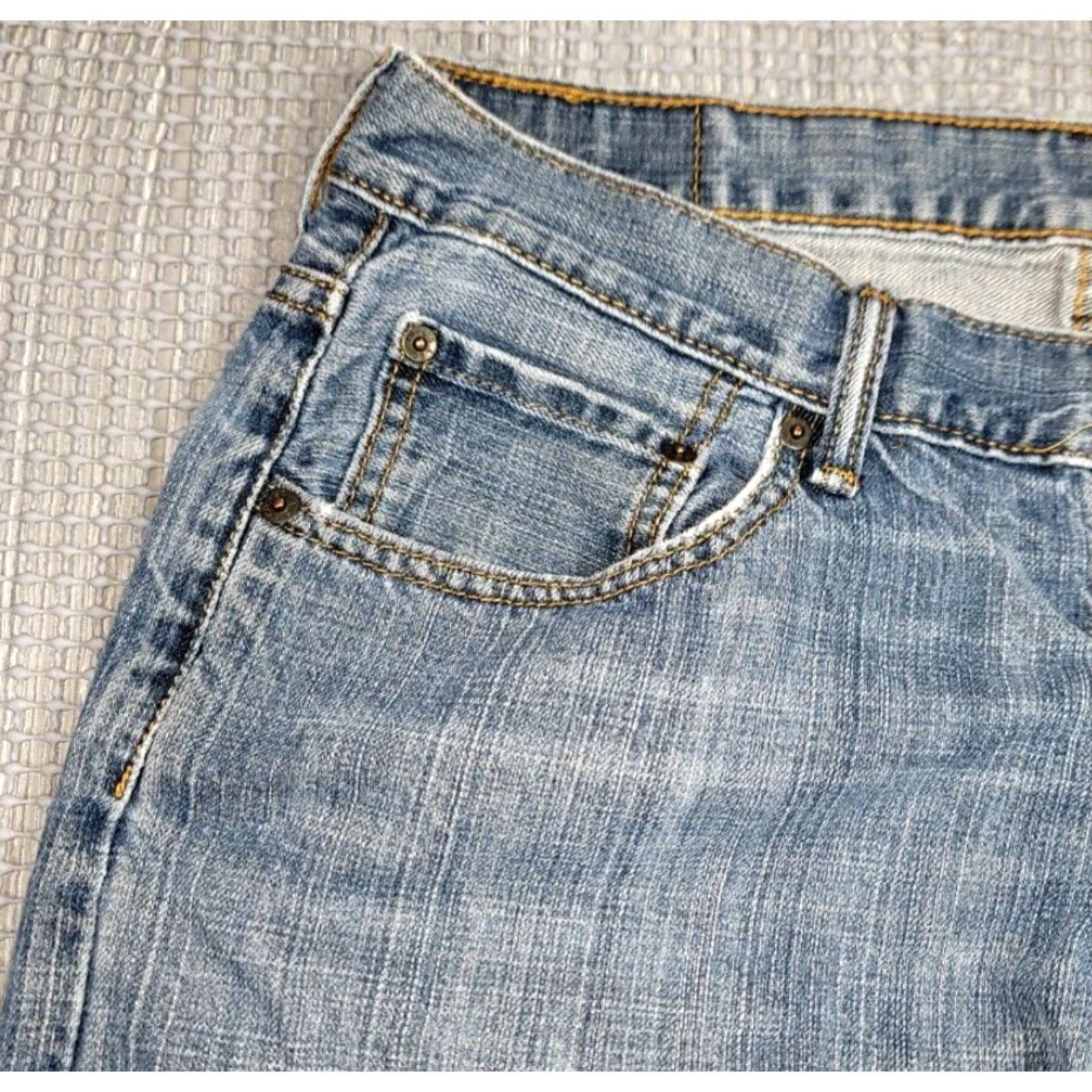 Levi's Levi's 550 Jeans 36X32 Relaxed Tapered Denim Blue 90s Grunge USA Vintage Mens Jeans Size US 36 / EU 52 - 6 Thumbnail