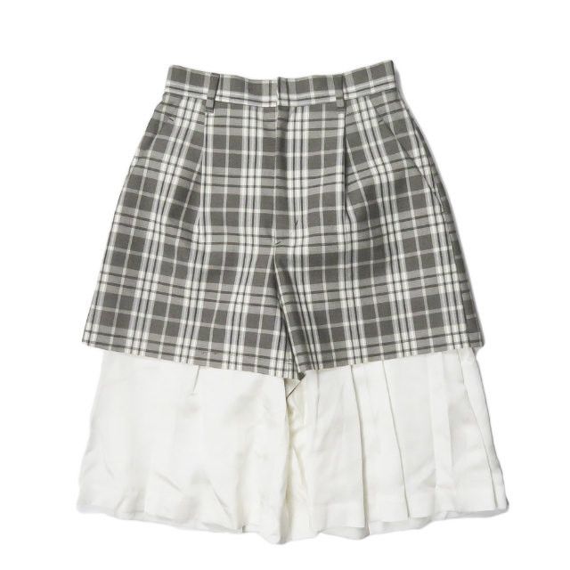 Other Other TOGA Check short pants Polyester Shorts Others Shorts TA11-FF024 DUTY FREE for USA Size ONE SIZE - 1 Thumbnail