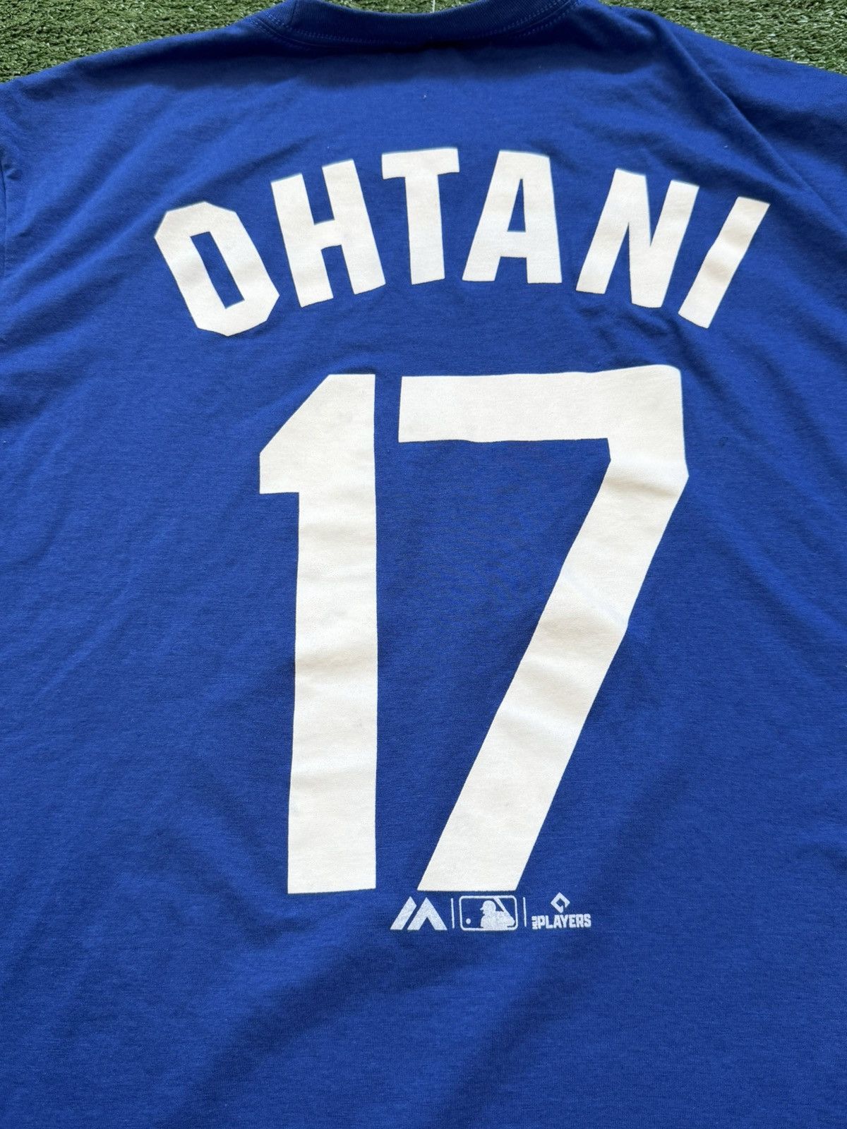 Majestic Majestic Los Angeles Dodgers #17 Shohei Ohtani Men's Blue Size US M / EU 48-50 / 2 - 5 Thumbnail