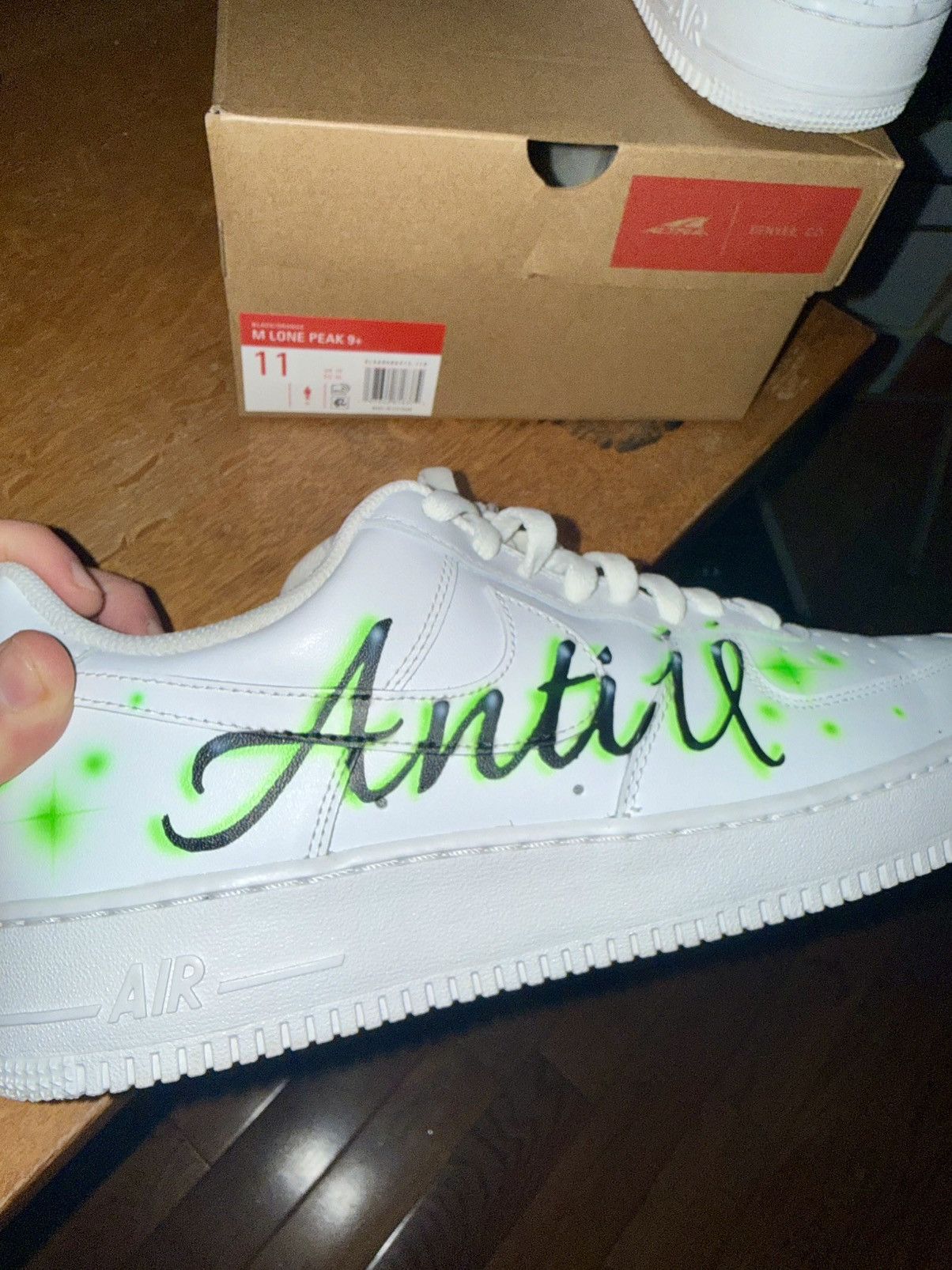 Nike Size 10.5 - Nike X ANTI Ü Air Force 1 Low ‘07 Custom Size US 10.5 / EU 43-44 - 10 Thumbnail