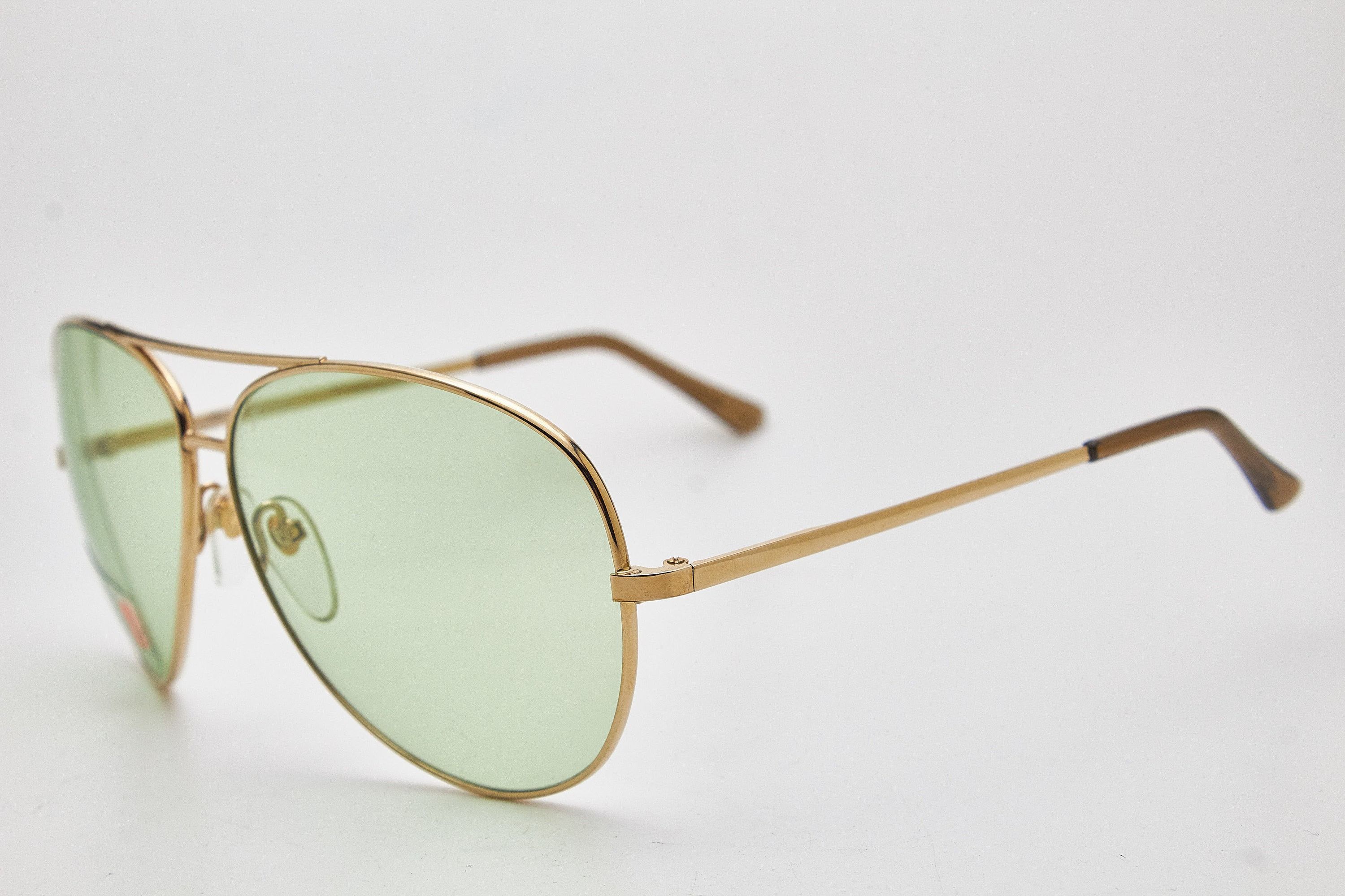 Serengeti SERENGETI quiet luxury 80s oversized gold thin metal specs Size ONE SIZE - 4 Thumbnail
