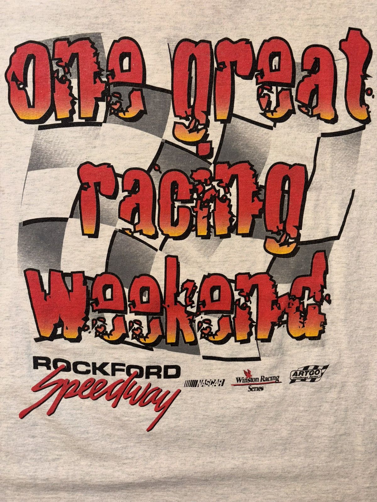 NASCAR Vtg NASCAR Winston Cup Series Championship 90’s USA Racing Size US XL / EU 56 / 4 - 8 Thumbnail