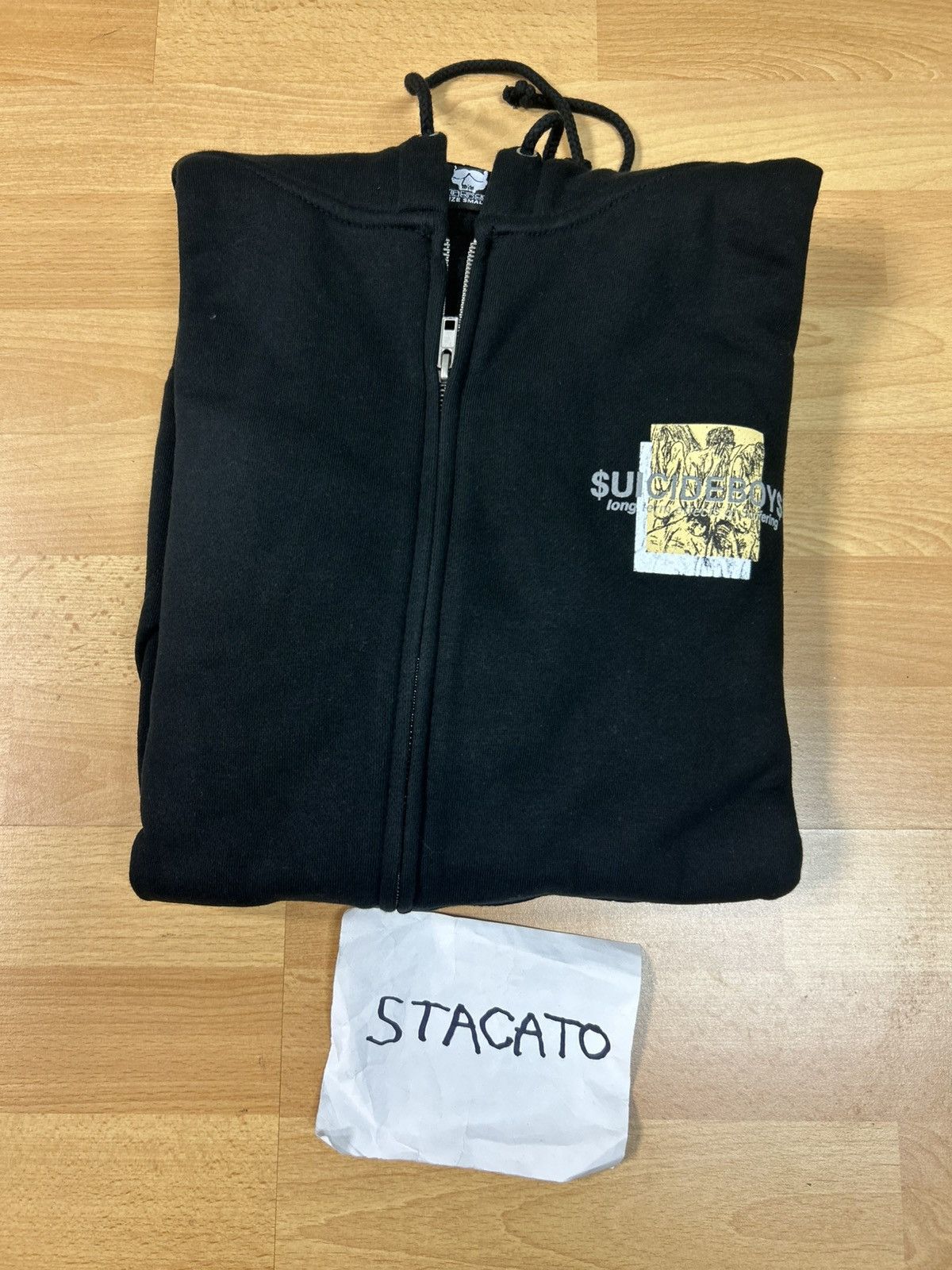 Other $UICIDE BOY$ Noose Chain Zip Up Hoodie Black Size US S / EU 44-46 / 1 - 7 Thumbnail