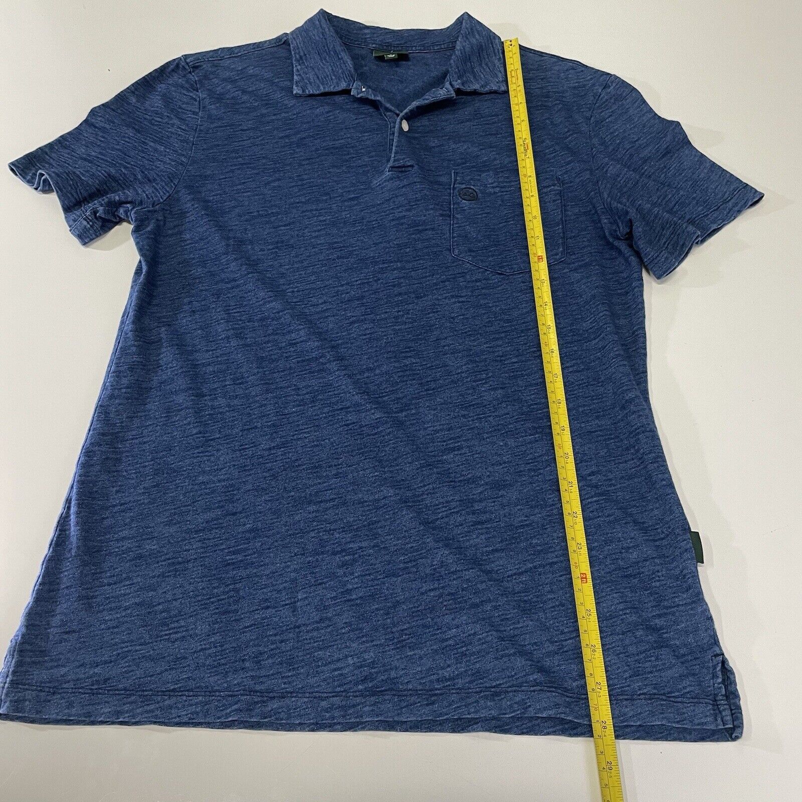 AG Adriano Goldschmied AG Adriano Goldschmied Premium Polo Shirt Blue Size S Size US S / EU 44-46 / 1 - 5 Thumbnail