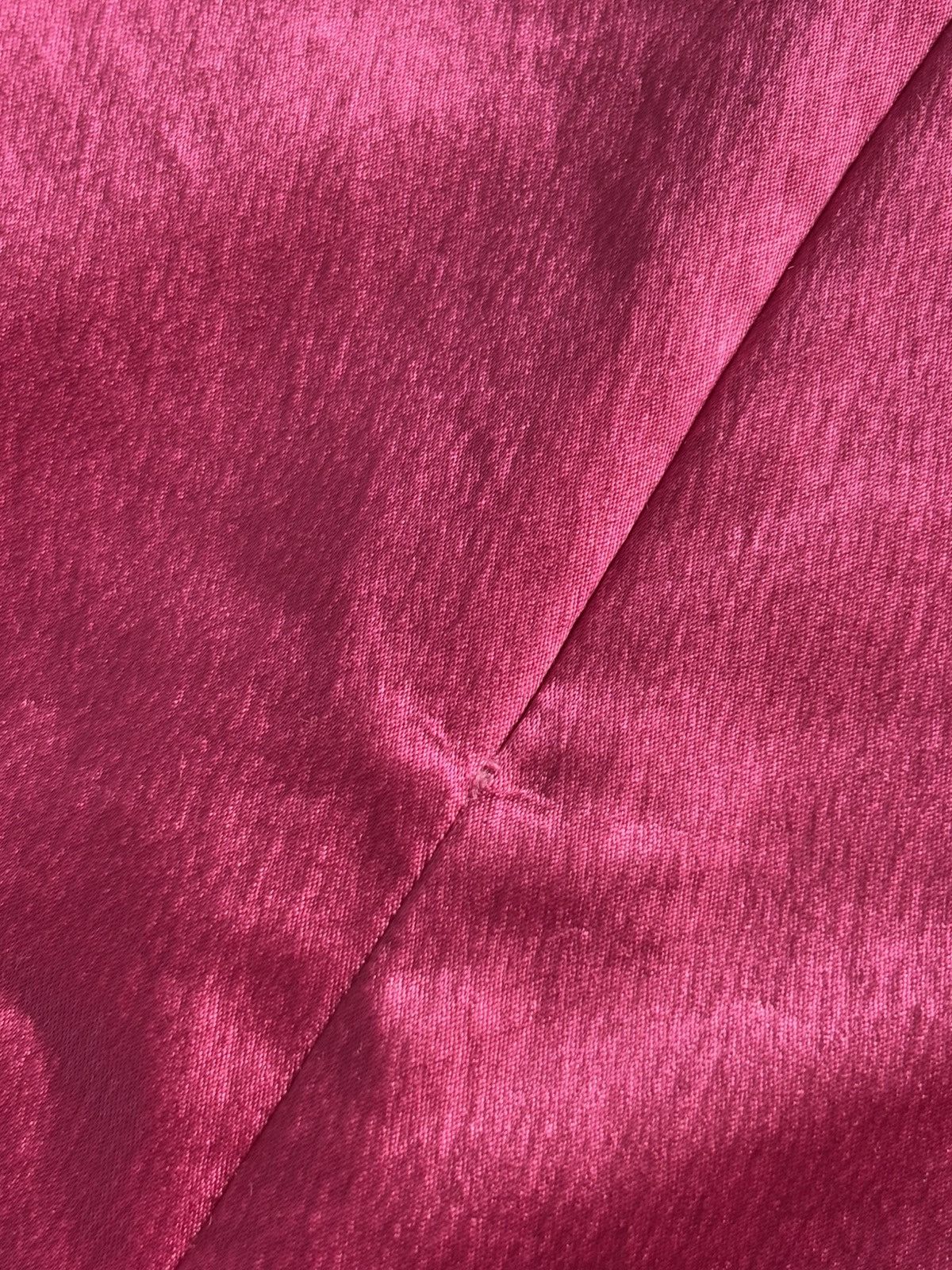 Dolce & Gabbana 90s Dolce & Gabbana Fuchsia Midi Dress Square Neck Bodycon S Size S / US 4 / IT 40 - 13 Thumbnail