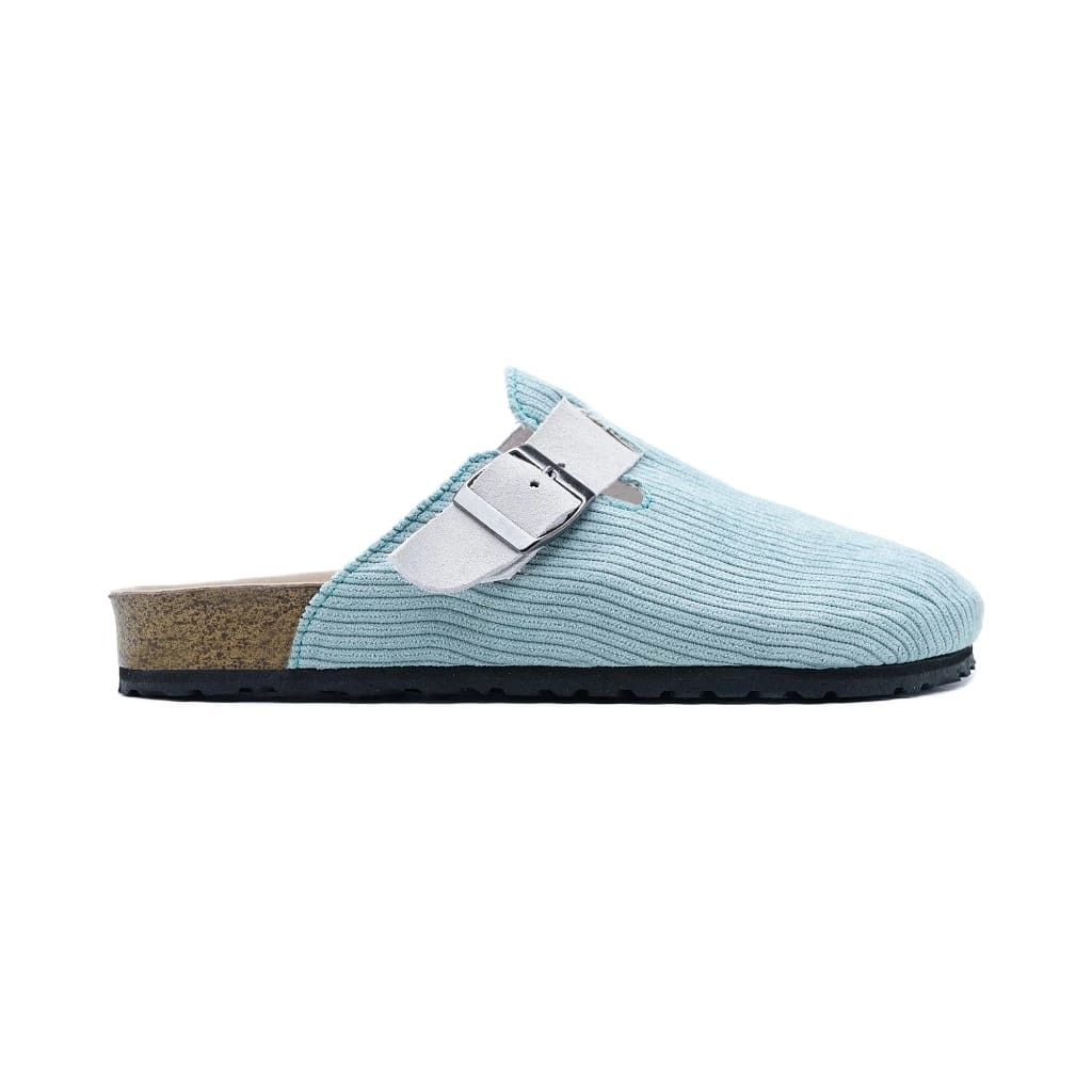 Genuine Leather Loxusdrip - Corduroy Mint Clog Slips Size US 11 / EU 44 - 2 Thumbnail