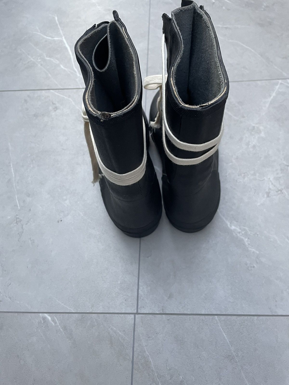 Vintage 1970s Vintage Military Black Combat Bunny Boots Size US 10.5 / EU 43-44 - 18 Thumbnail
