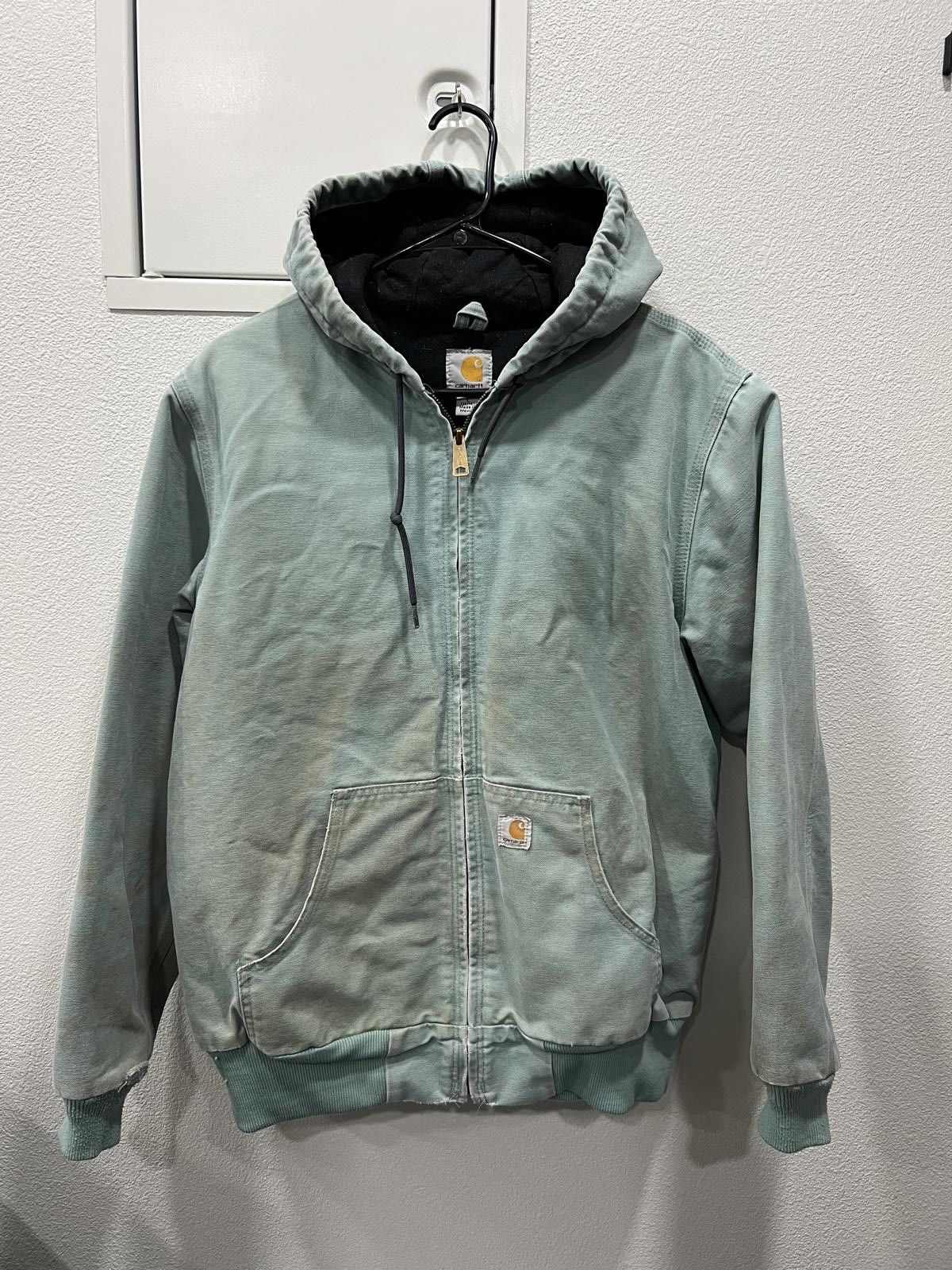 Carhartt 00s L Carhartt Light Blue Duck Jacket Size US L / EU 52-54 / 3 - 1 Thumbnail