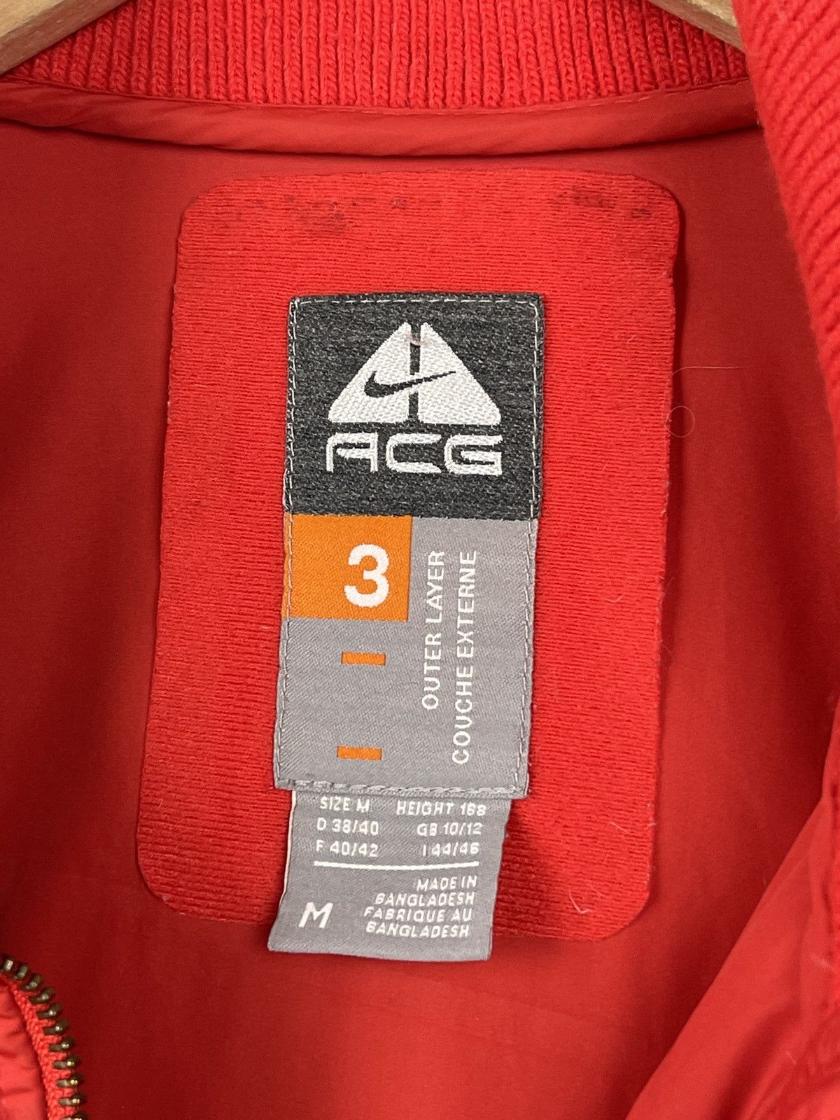 Nike ACG Nike ACG Y2K Vintage Red Puffer Down Jacket Women’s Size M Size M / US 6-8 / IT 42-44 - 9 Thumbnail