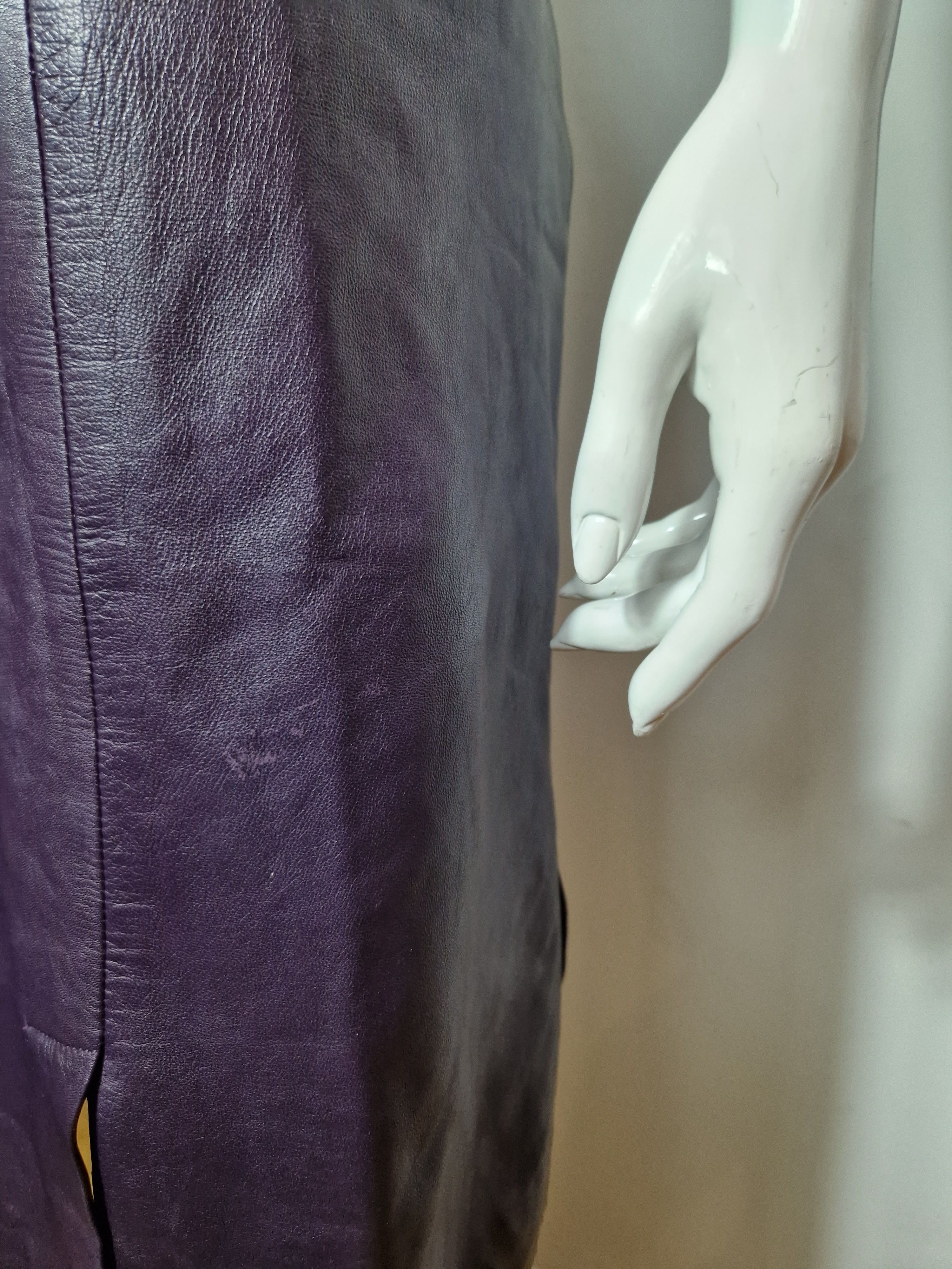 Prada Prada vintage leather skirt Size 30" / US 8 / IT 44 - 7 Thumbnail