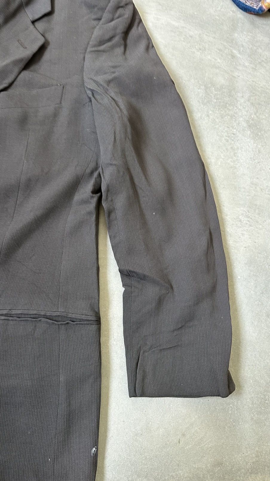 Vintage VINTAGE EMPORIO ARMANI MADE IN ITALY BLAZER Size 36S - 5 Thumbnail