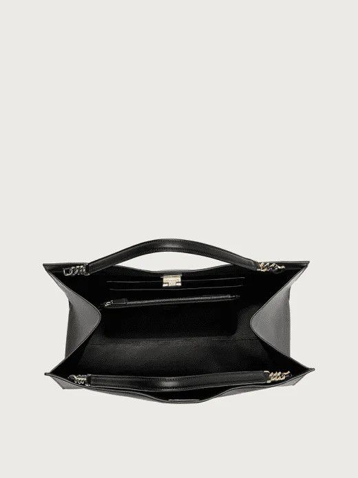 Salvatore Ferragamo o1s1rm0526 Size : OS / Tote Bag in Black Size ONE SIZE - 3 Thumbnail